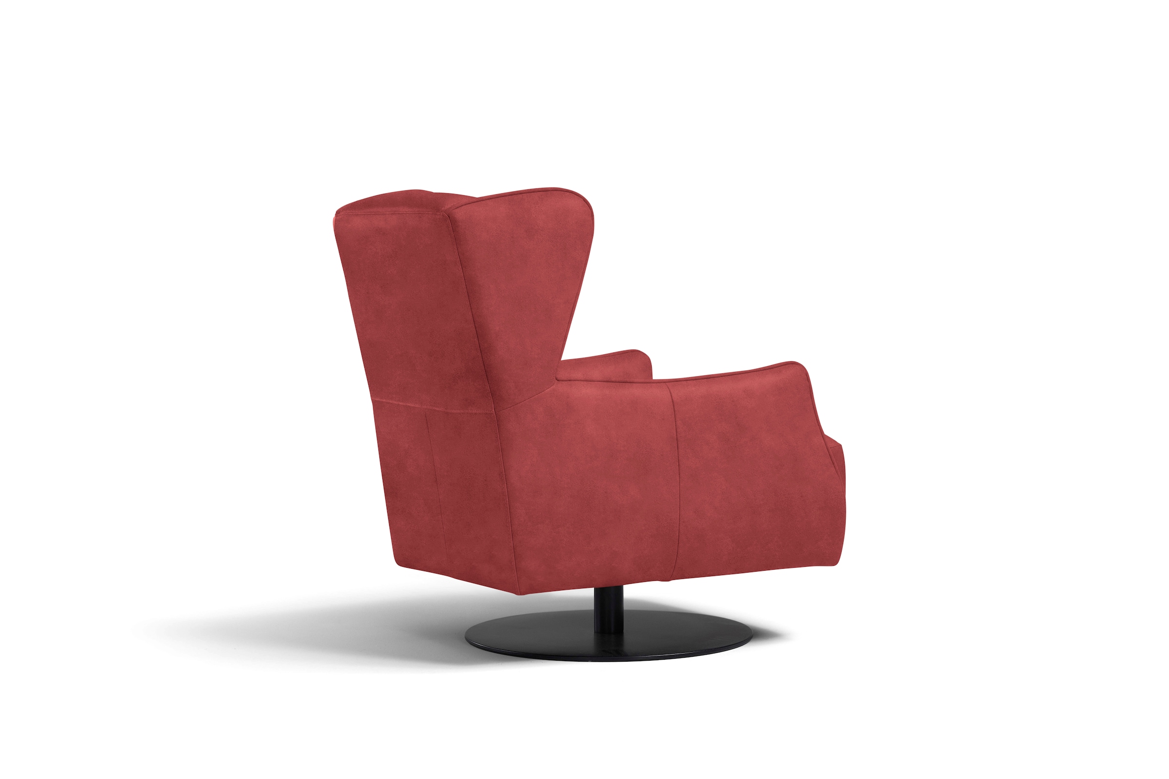 Egoitaliano Sessel »Randy Hochlehnsessel, Designsessel, Clubsessel, Ohrensessel«, Drehsessel, Relaxsessel, kompakte Stellmaße, bequem