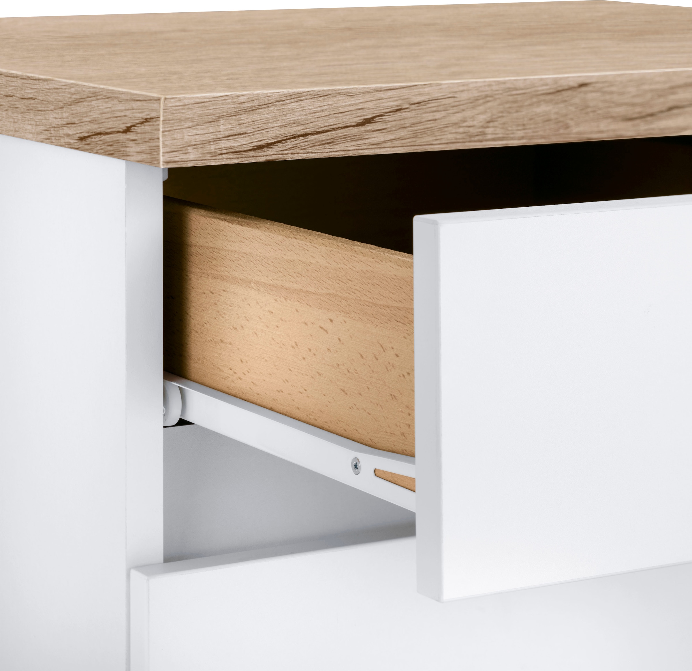 OPTIFIT Küchenzeile »Roth« Breite 210 cm, wahlweise mit E-Geräten, Push-to-Open-Funktion