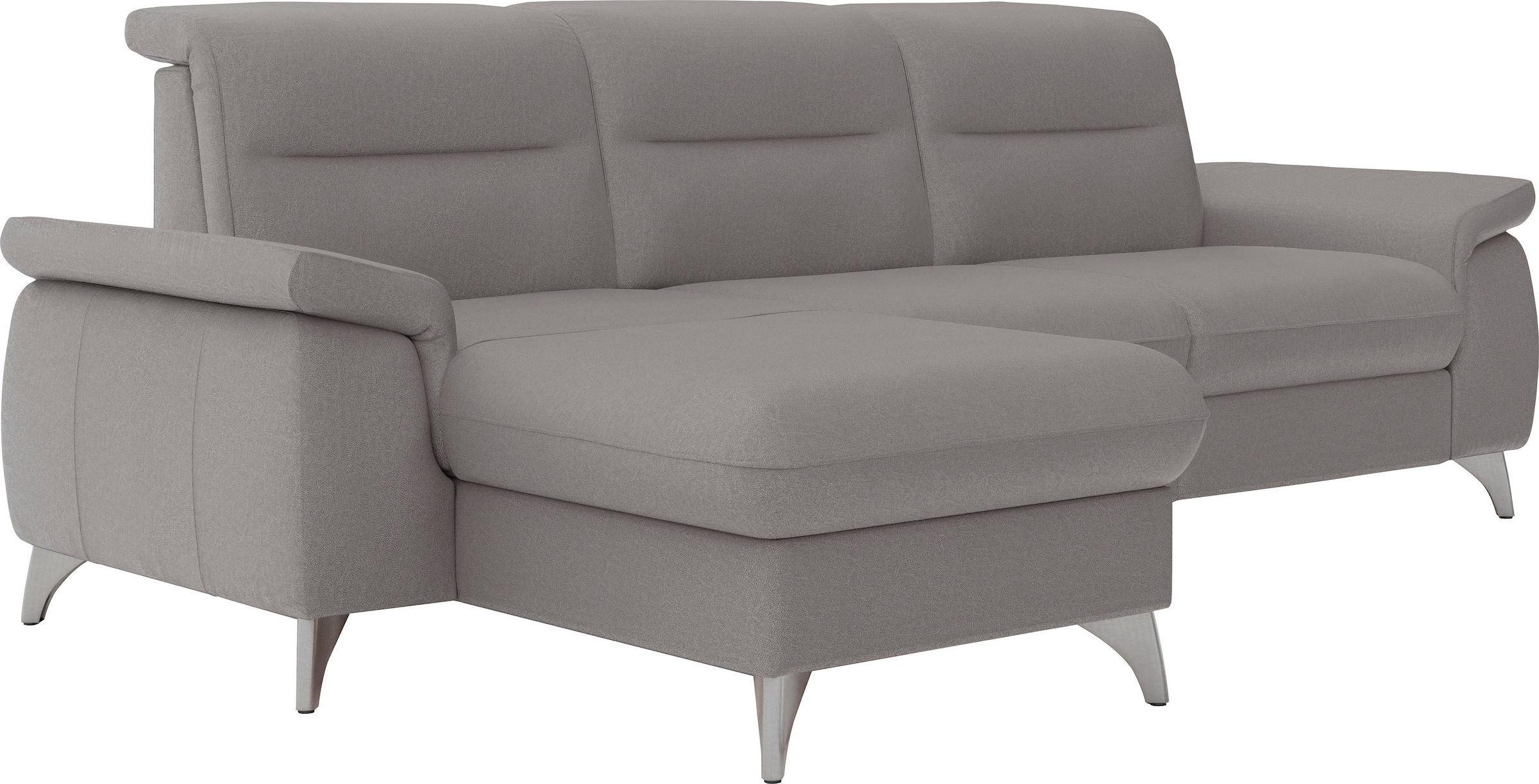 sit&more Ecksofa »Astoria L-Form«, wahlweise mit motorischer Relaxfunktion