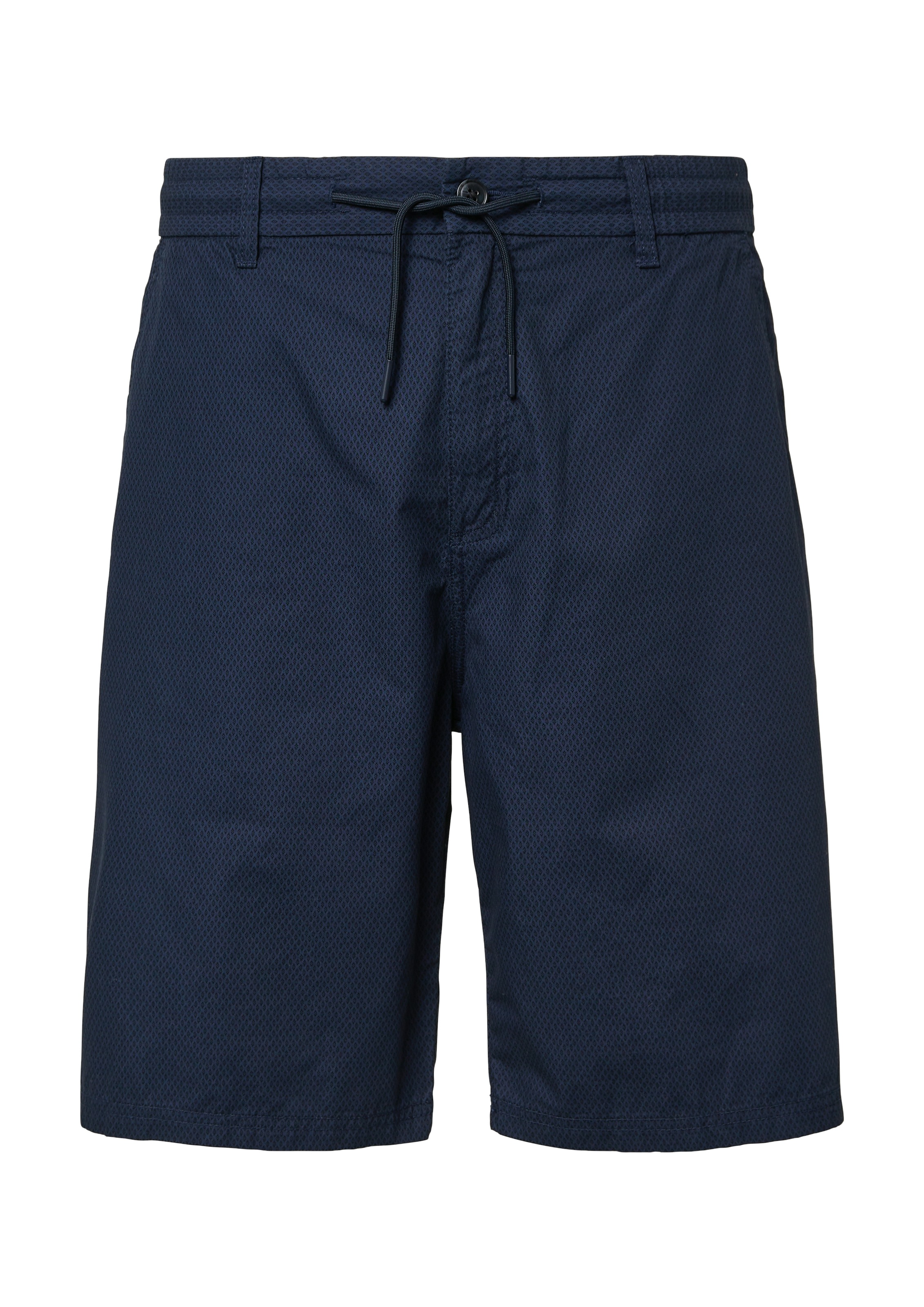 s.Oliver Bermudas, Sommerhose mit Struktur Muster