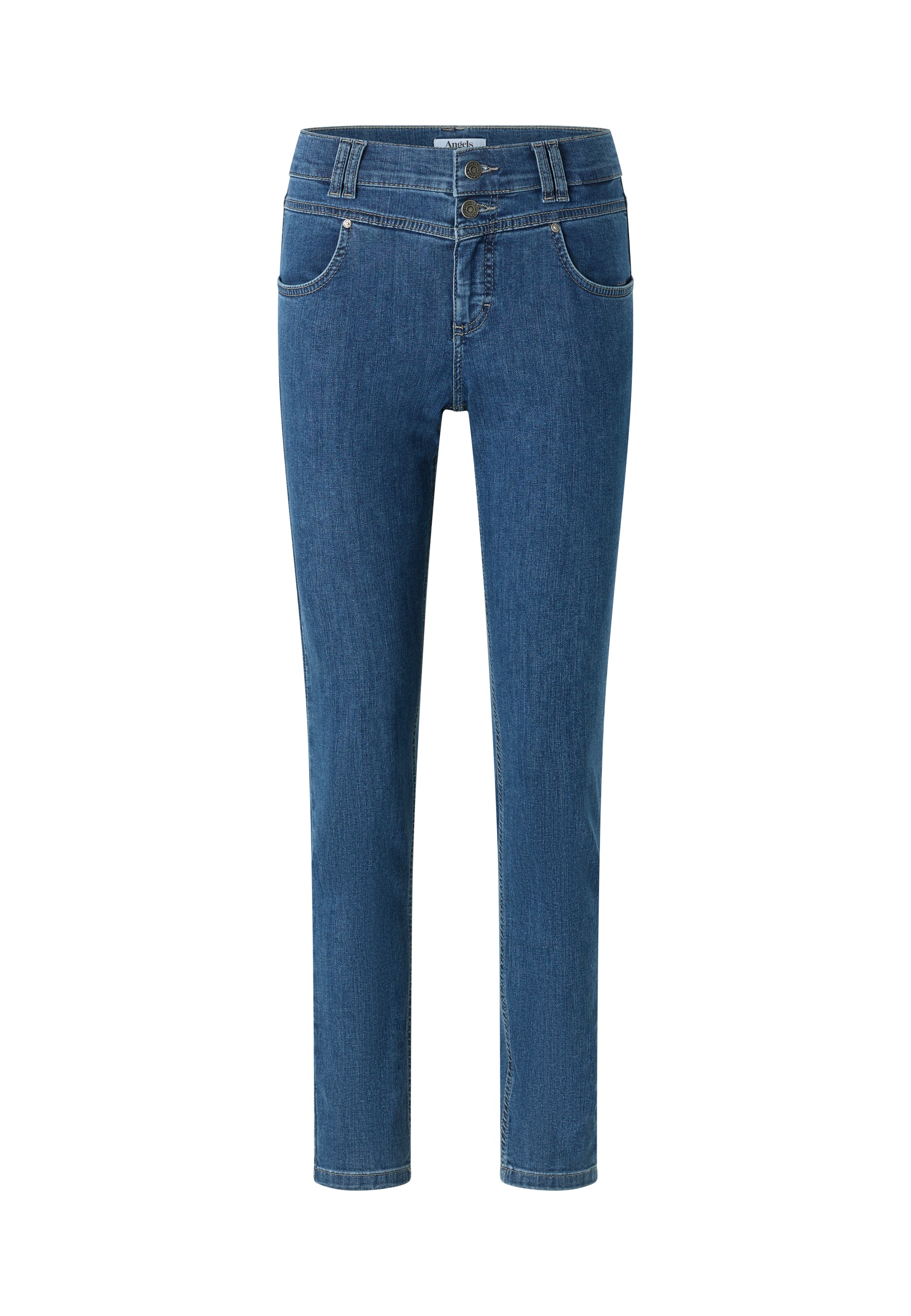 ANGELS Slim-fit-Jeans »SKINNY BUTTON«