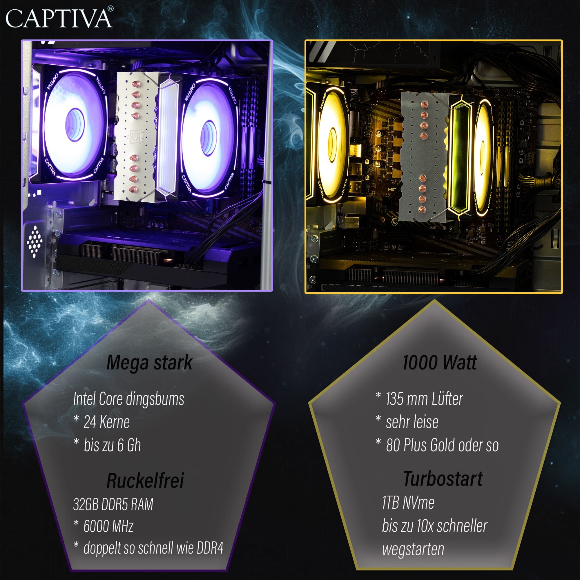 CAPTIVA Gaming-PC »Advanced Gaming R92-744«