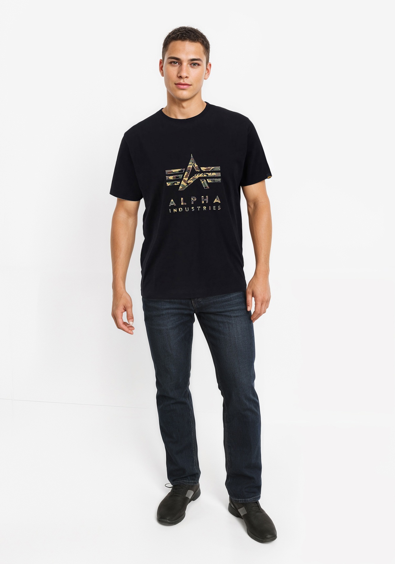 Alpha Industries Kurzarmshirt »Camo PP T«