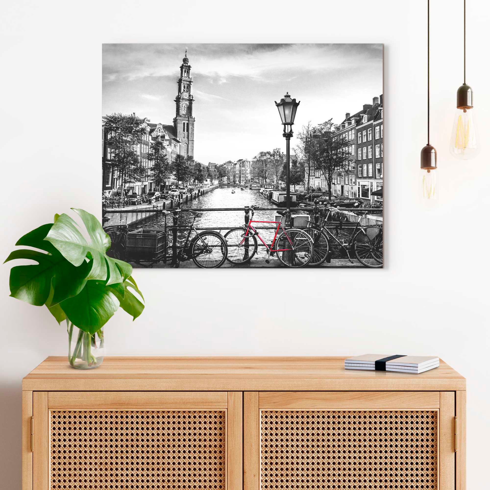 Reinders! Deco-Panel »Die kaufen bequem Grachten Amsterdam« von