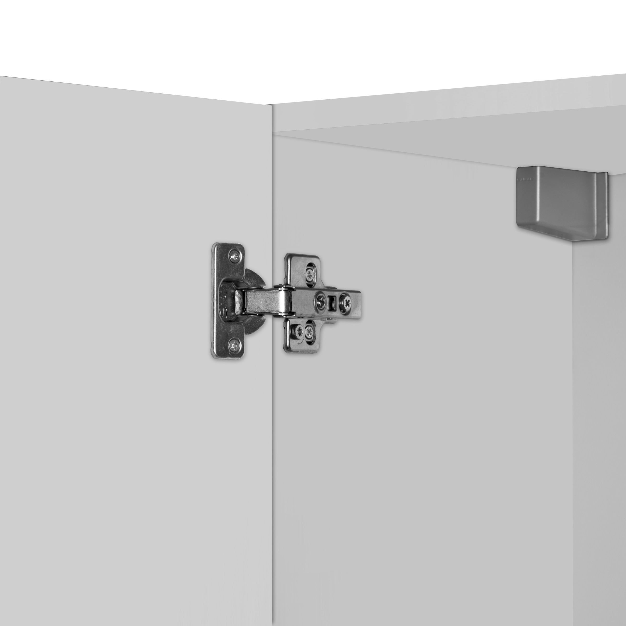 KOCHSTATION Küchenzeile »Luna, Küchenblock, Kücheninsel, Hängeschrank, Made in Italy« 3er-Set, Metallgriffe, Soft-Close-Funktion, inklusive Spüle