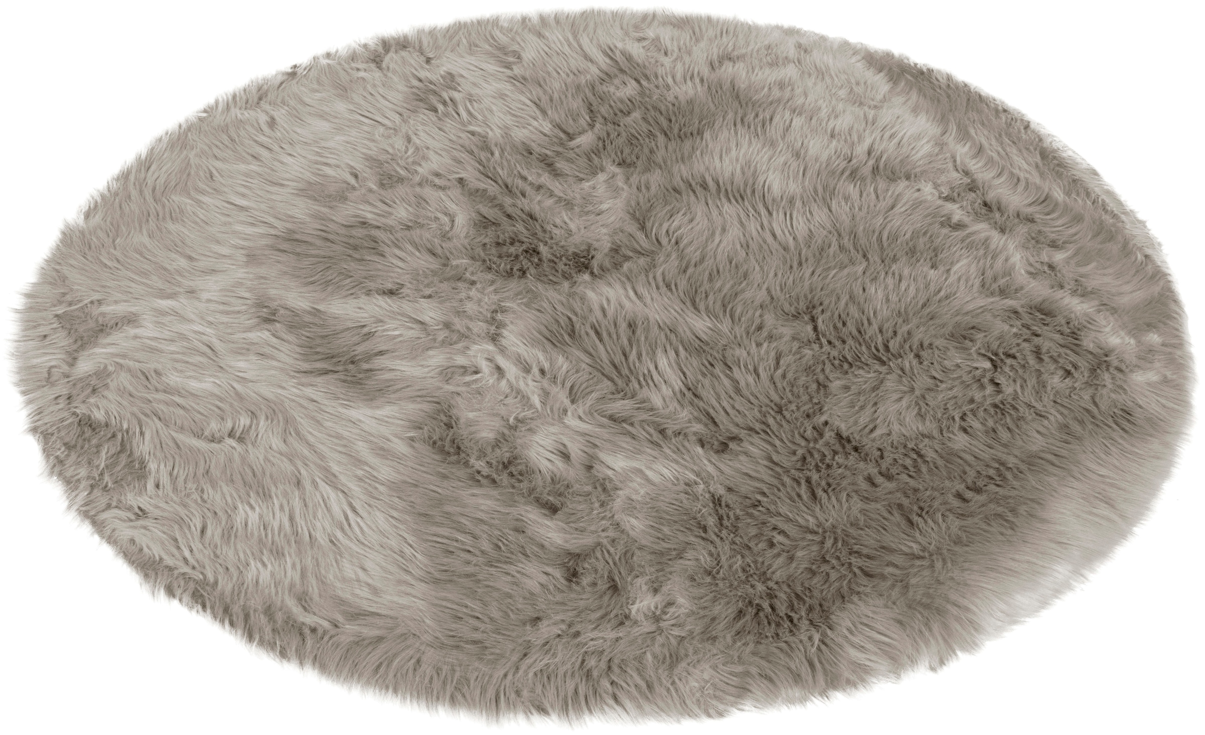 Home affaire Fellteppich »Valeria«, rund, 60 mm Höhe, Kunstfell Teppich, besonders weich und flauschig, fußbodenheizungsgeeignet, pflegeleicht, ideale Teppiche für Wohnzimmer, Schlafzimmer und Esszimmer