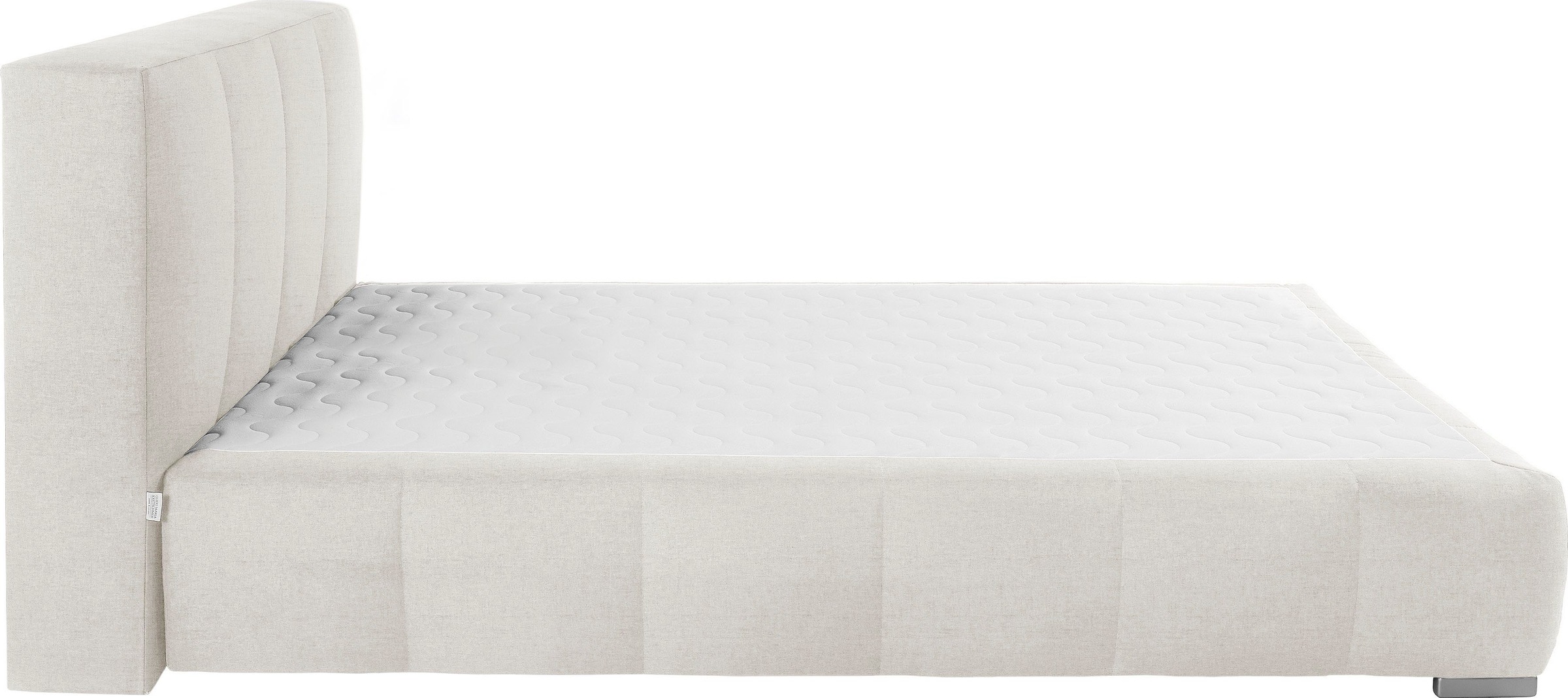 Home affaire Boxspringbett »Chelles« inkl. Topper,,  in XXL- Überlänge 220 cm, Unterbox mit feine Wölbung
