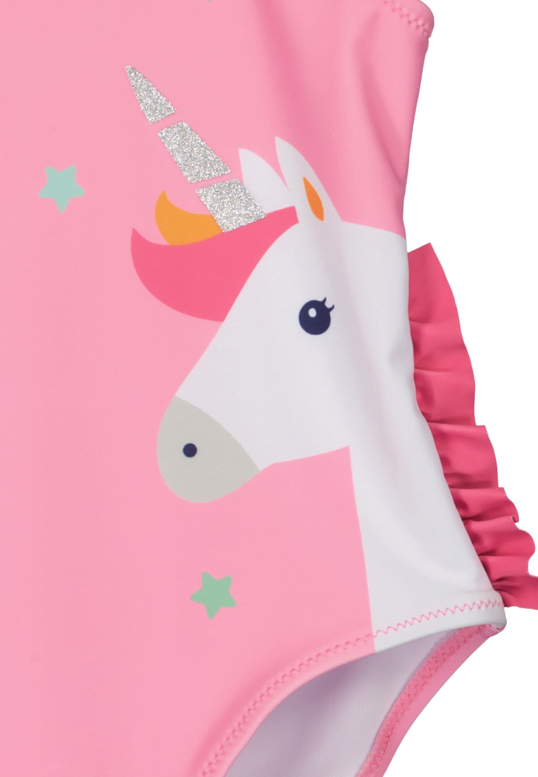 Blue Seven Badeanzug mit tollem Einhorn-Motiv