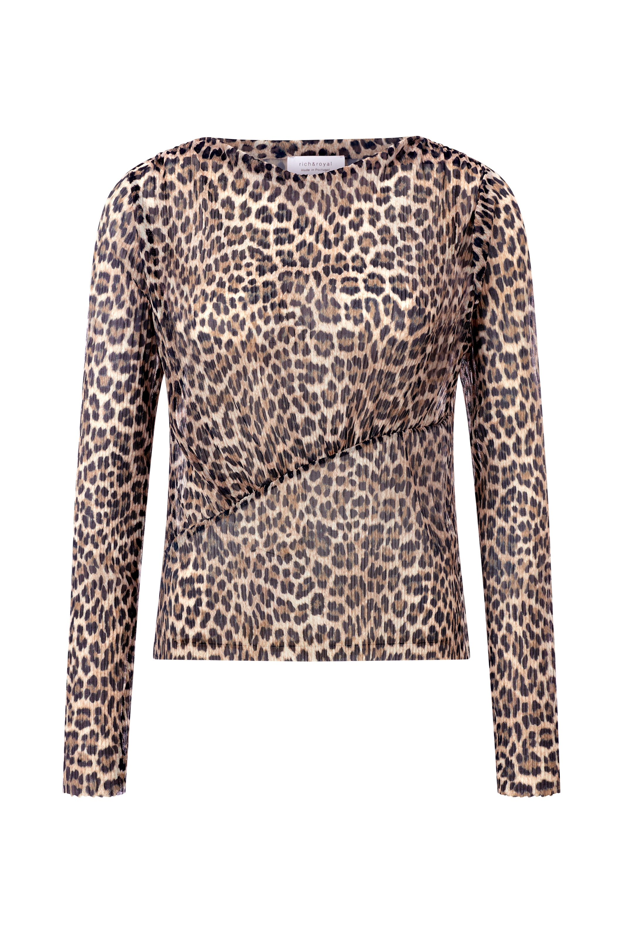 RICHROYAL Langarmshirt, Mit U-Boot-Ausschnitt
