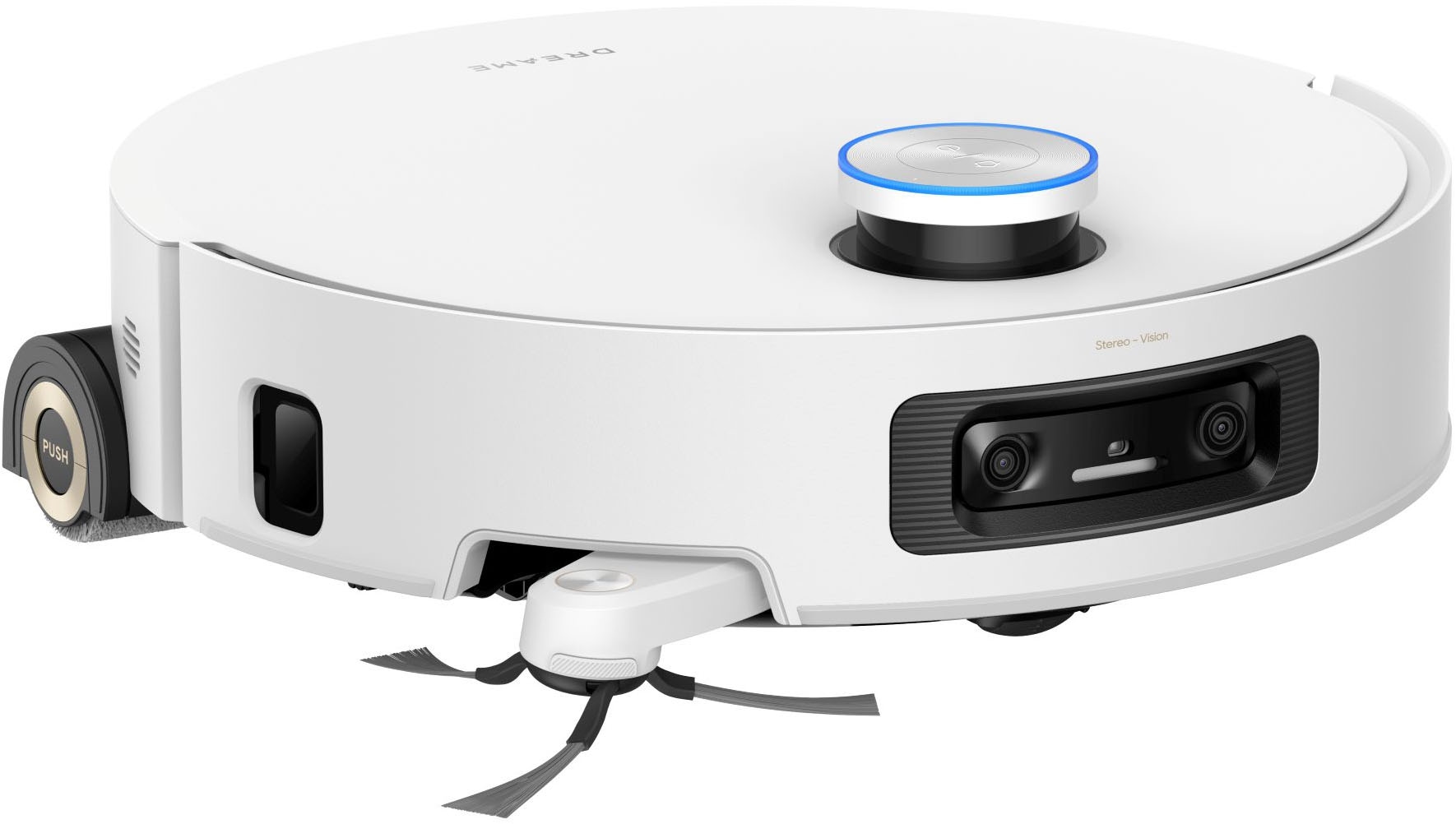 Dreame Saugroboter »mit Wischfunktion Aqua10 Ultra Roller Complete« Warmwasser-Wischsystem, Rollenmopp, überwindet Hindernisse, 30.000 Pa