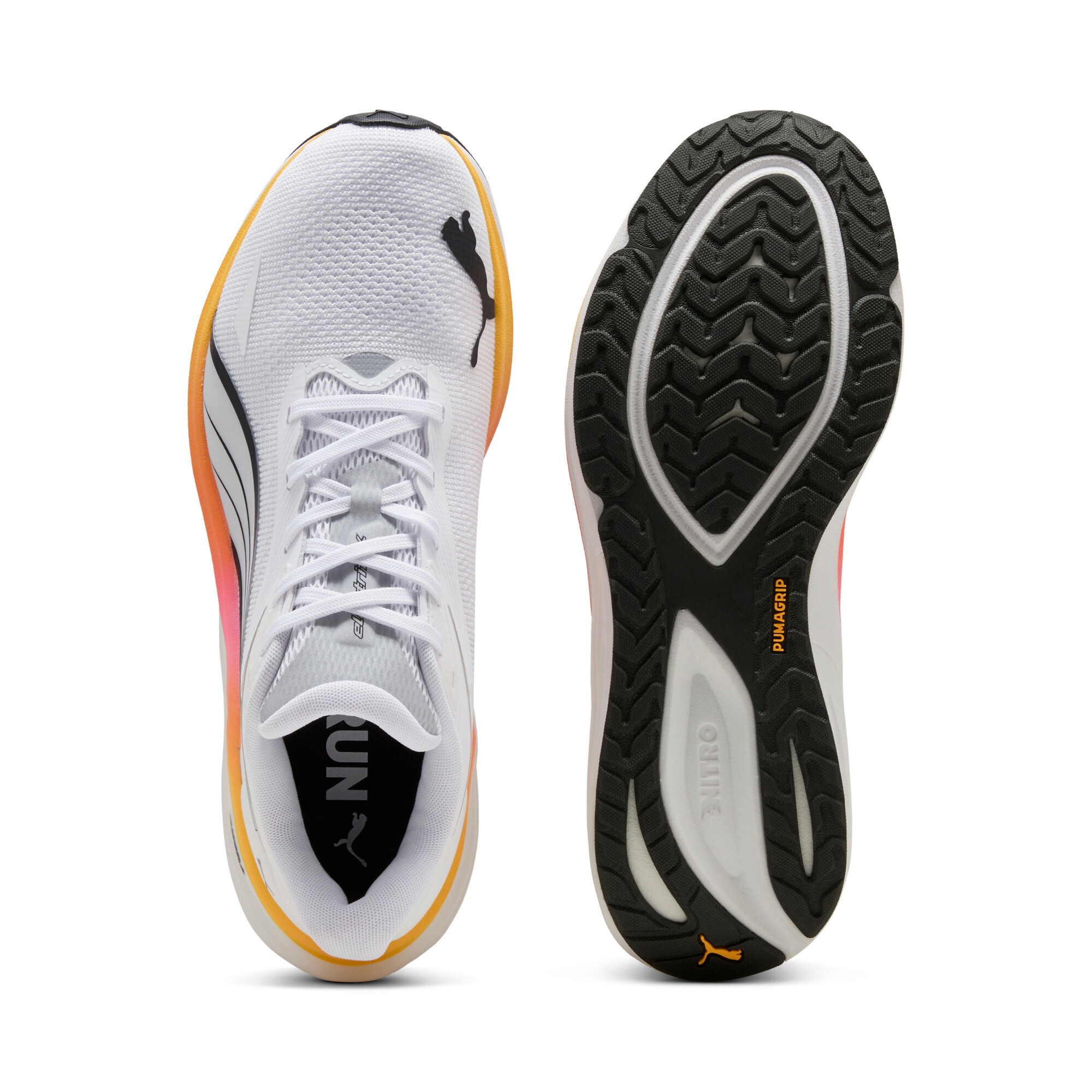 PUMA Laufschuh »ELECTRIFY NITRO 4«  mit atmungsaktivem Mesh-Obermaterial, mit herausnehmbarer Innensohle