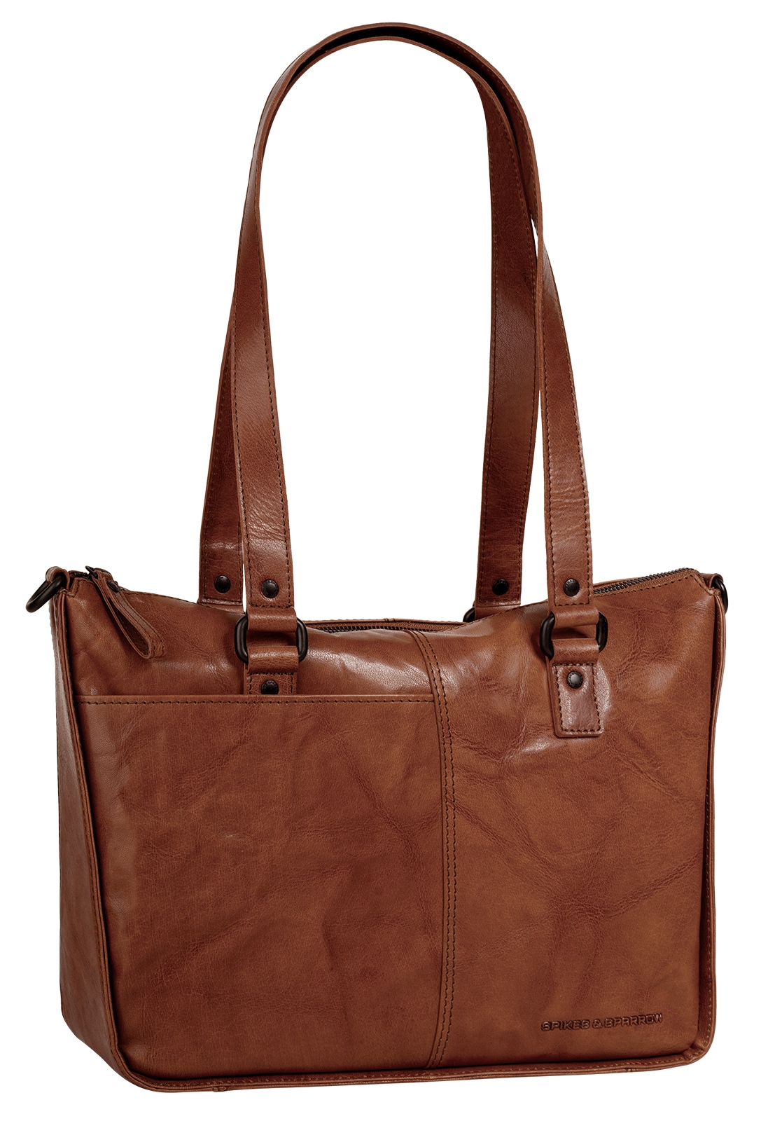 Spikes & Sparrow Shopper, echt Leder