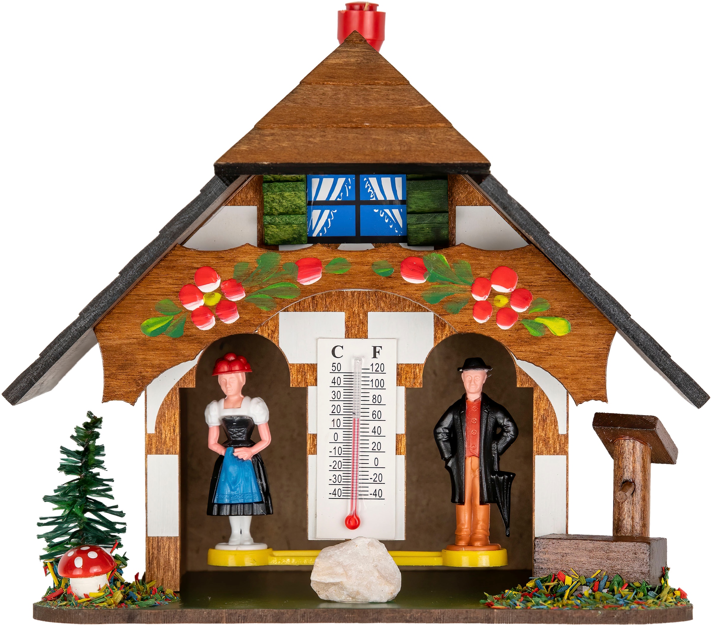 Christoffel Tischuhr "Wetterhäuschen Christoffel"