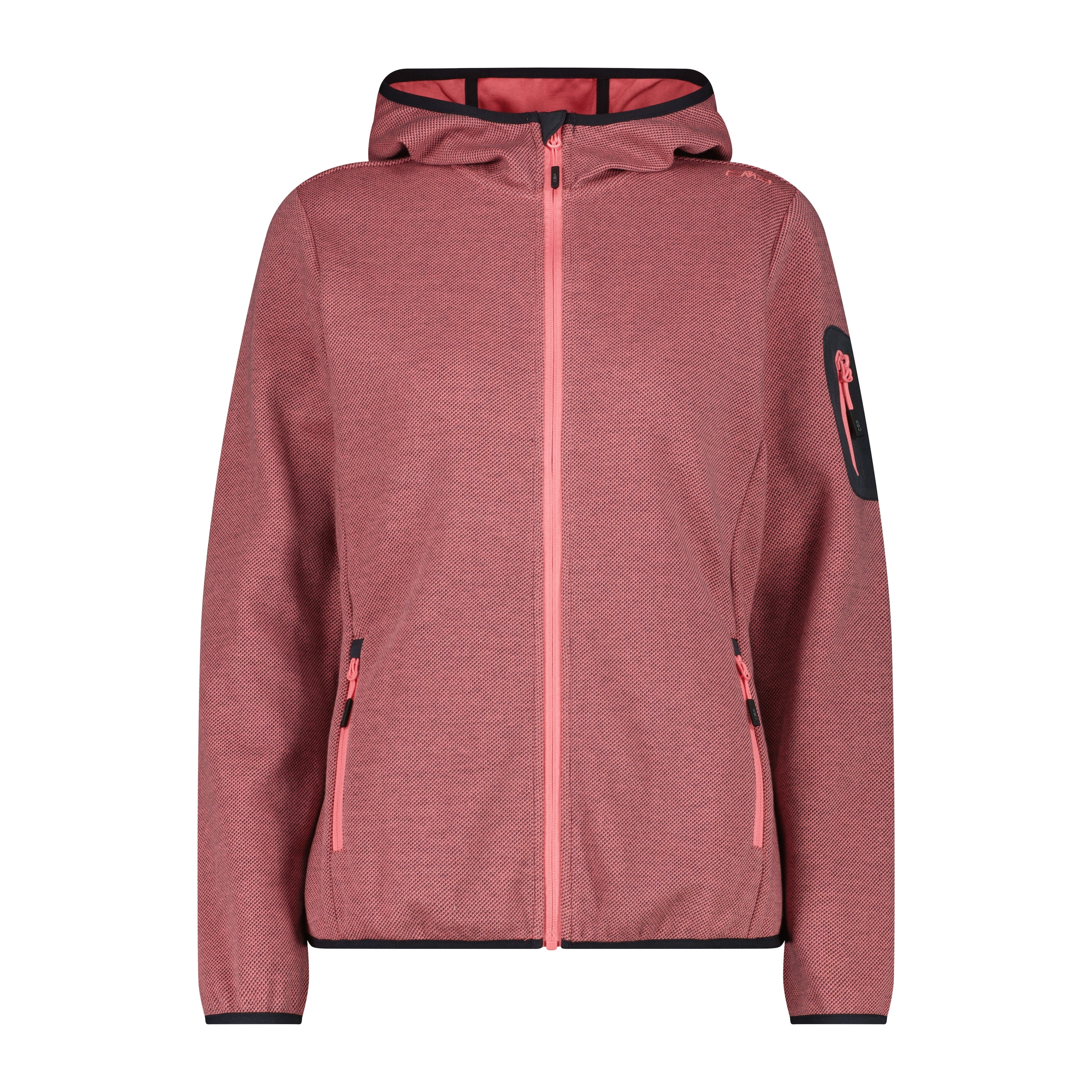 CMP Strickfleecejacke aus Polyester und Baumwolle, erhältlich in den Größen 34 bis 50