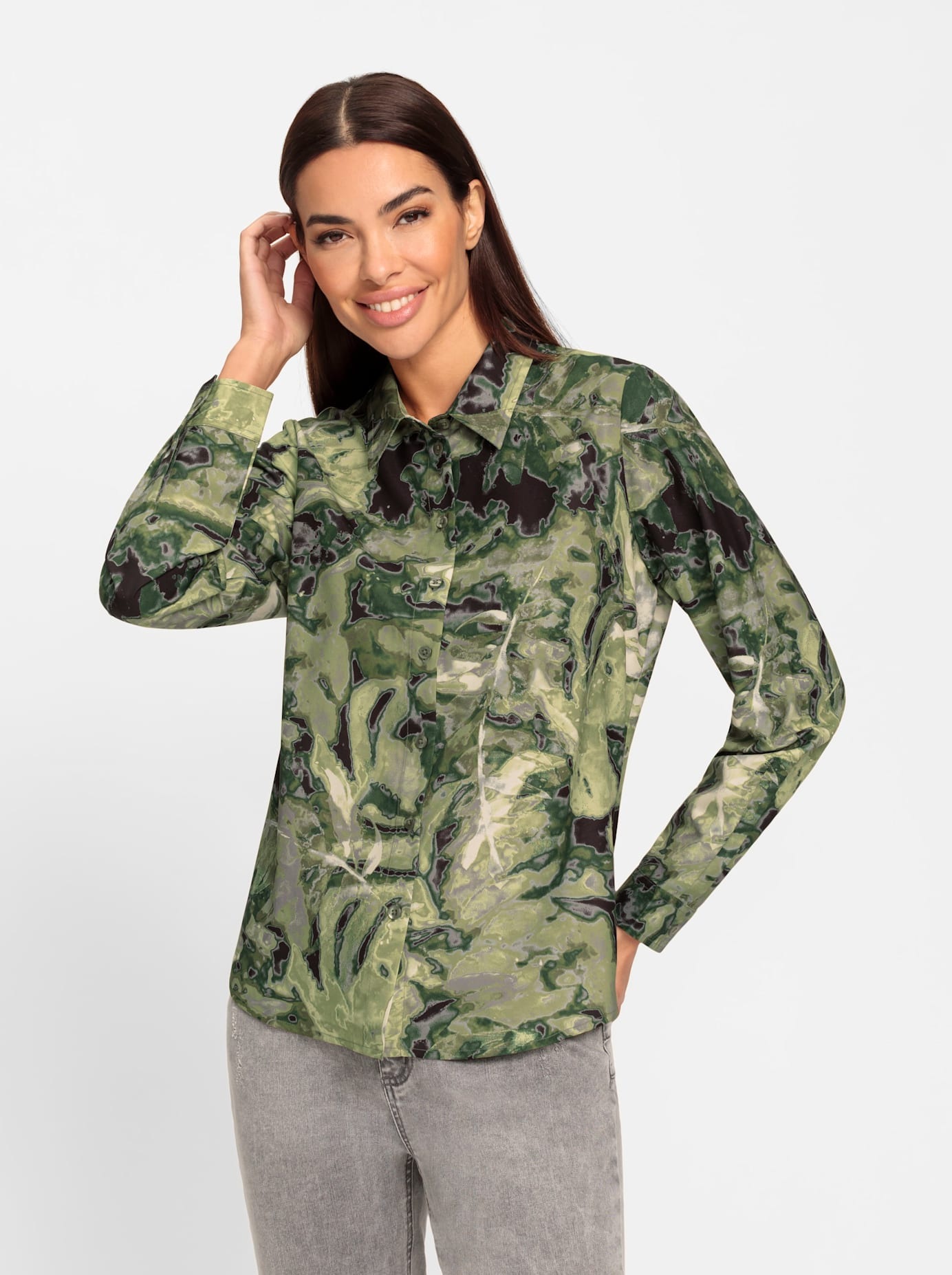 heine Druckbluse