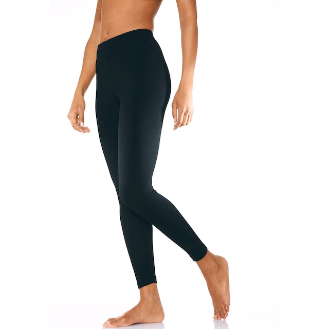 Vivance active Leggings, (2er-Pack), mit bei Loungewear Gummibund, ♕