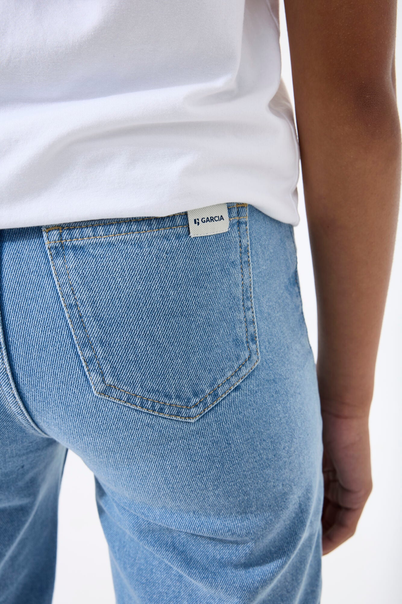 Garcia Schlagjeans »Ilvy« for Girls, mit weitem Bein