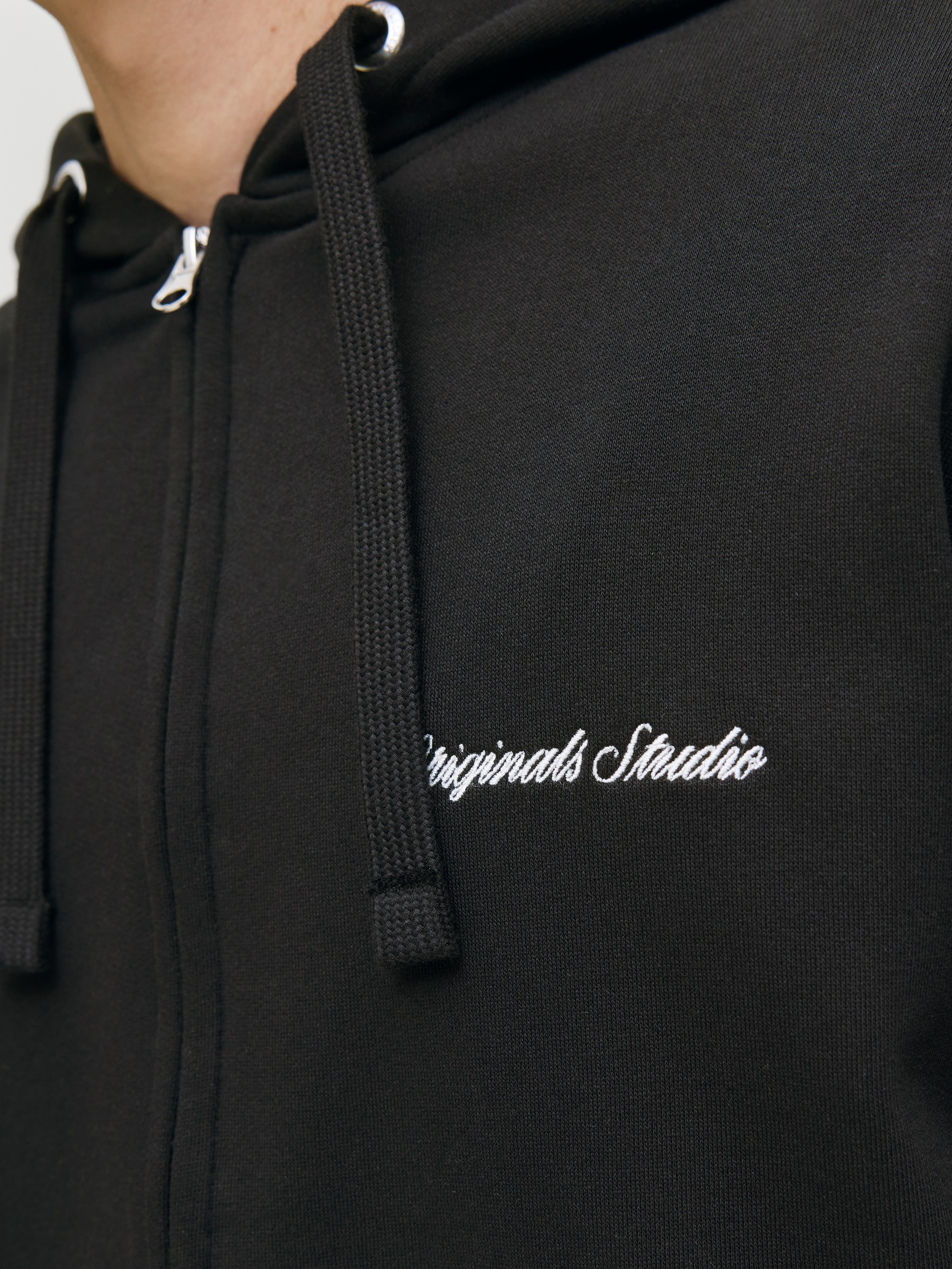 Jack & Jones Kapuzensweatshirt »JORNORREBRO EMB SWEAT ZIP HOOD NOOS«