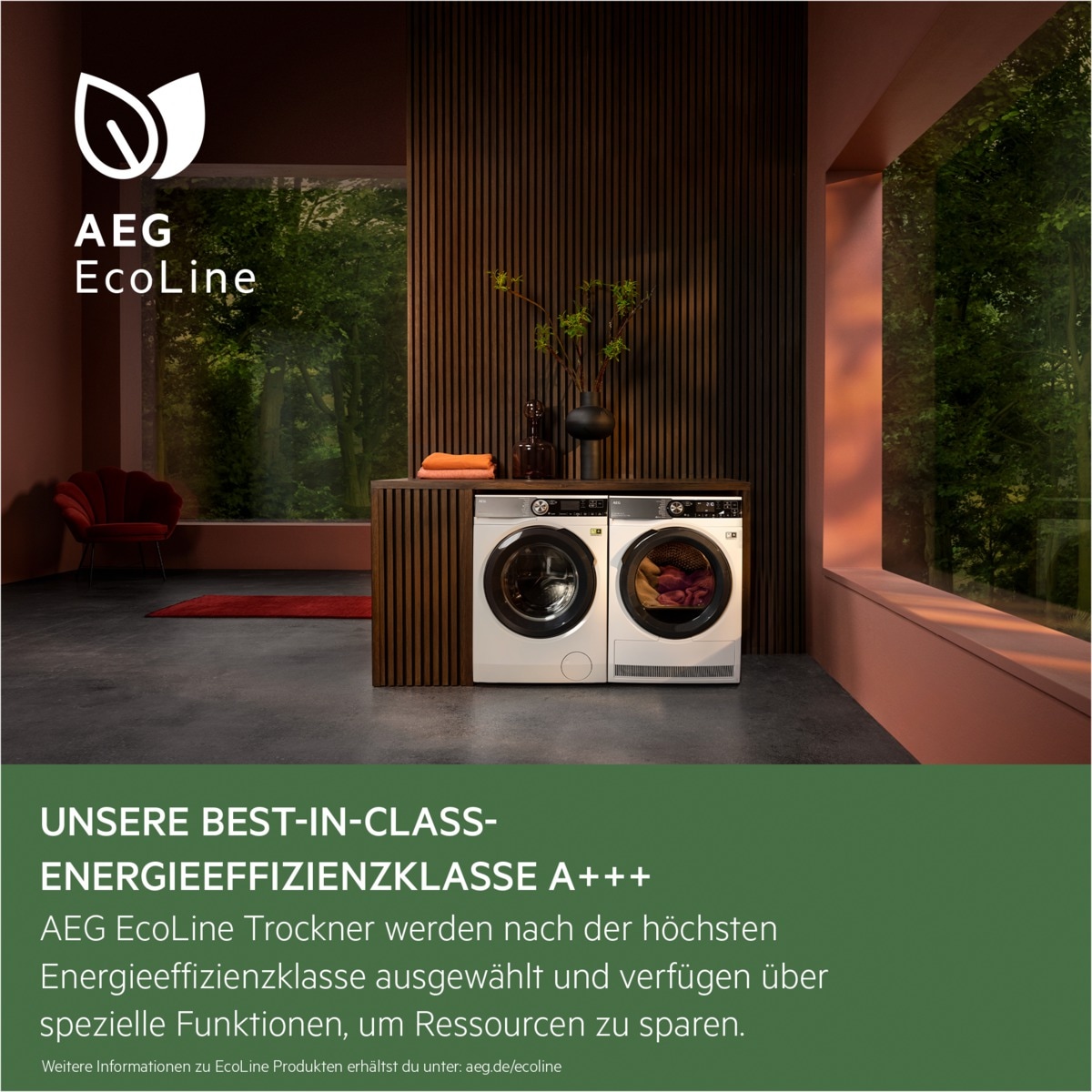 AEG Wärmepumpentrockner »TR8775780«, 8 kg, ProSense® Mengenautomatik