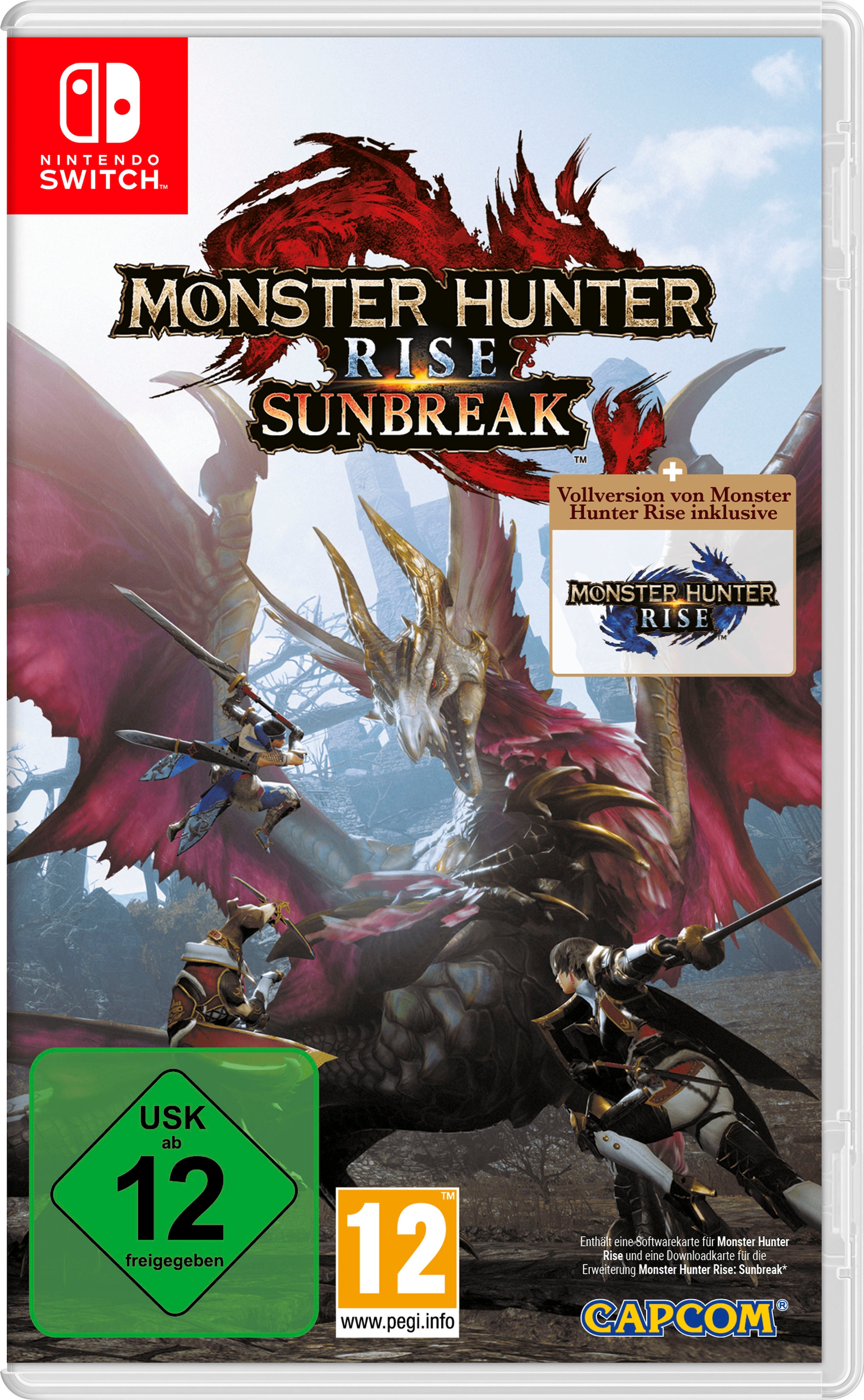 Nintendo Switch Spielesoftware "Monster Hunter Rise + Sunbreak Set" Nintendo Switch