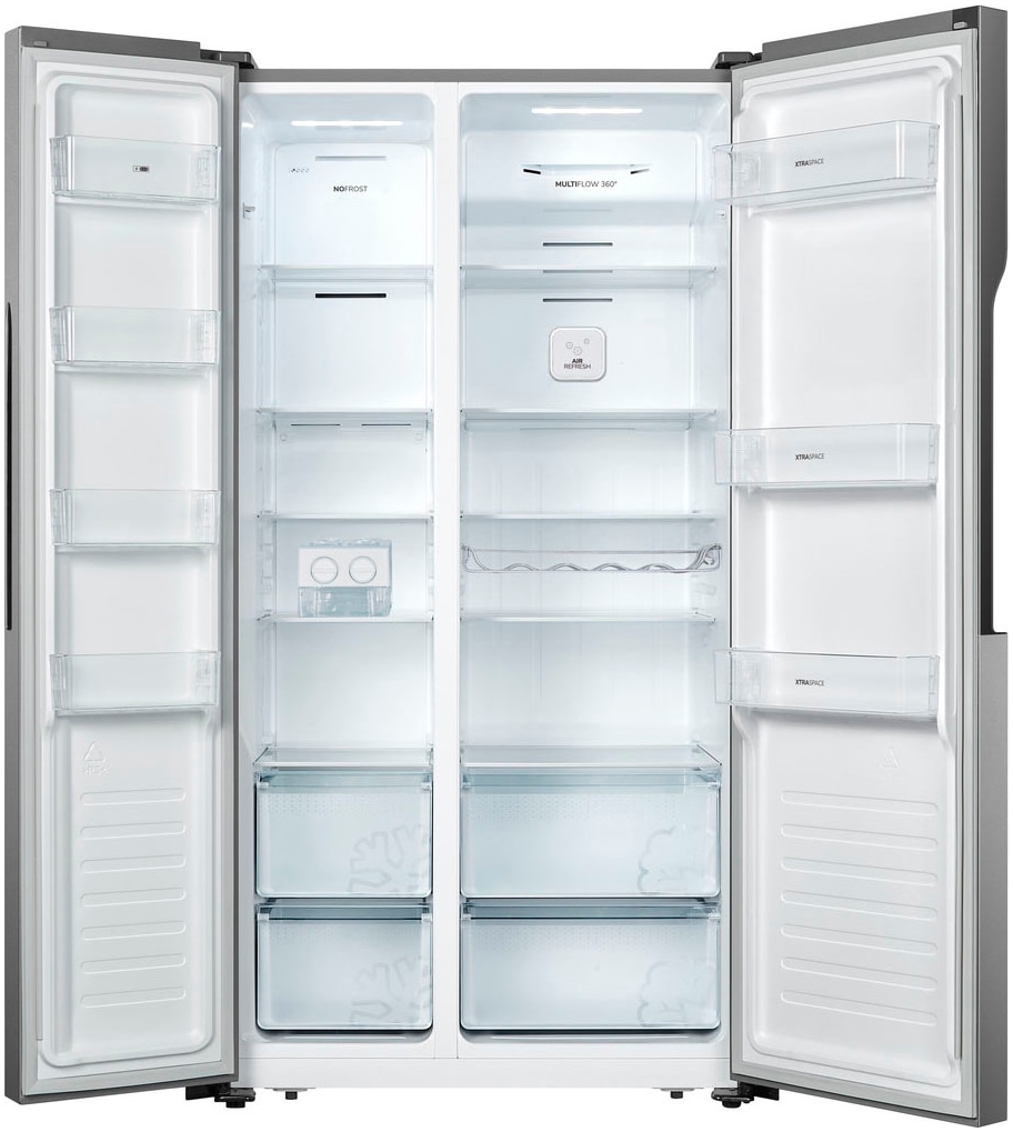 GORENJE Side-by-Side »NRS918EM«, NRS918EMX, 178,6 cm hoch, 91 cm breit