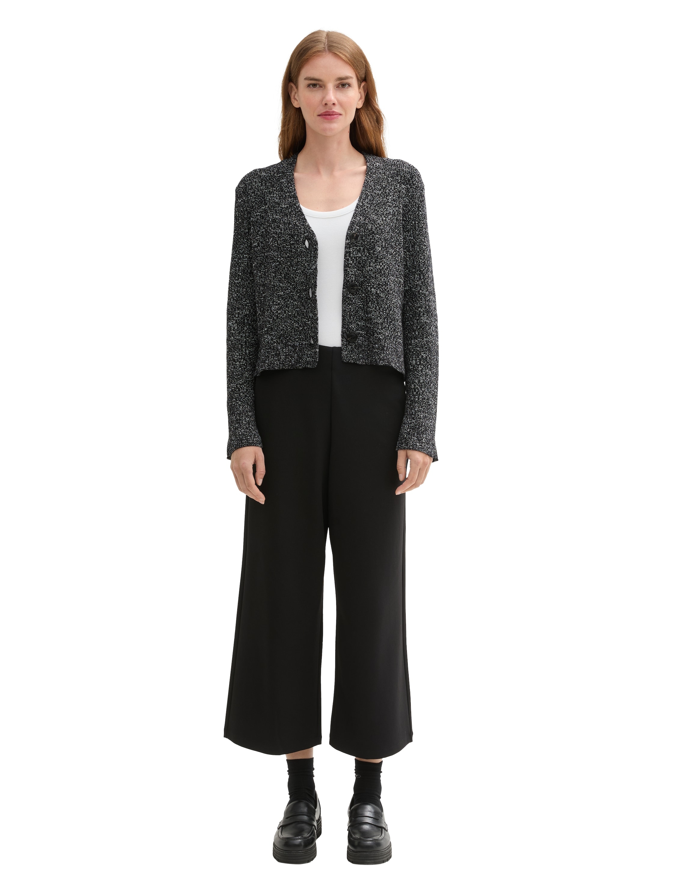 TOM TAILOR Cardigan, in Melange Optik
