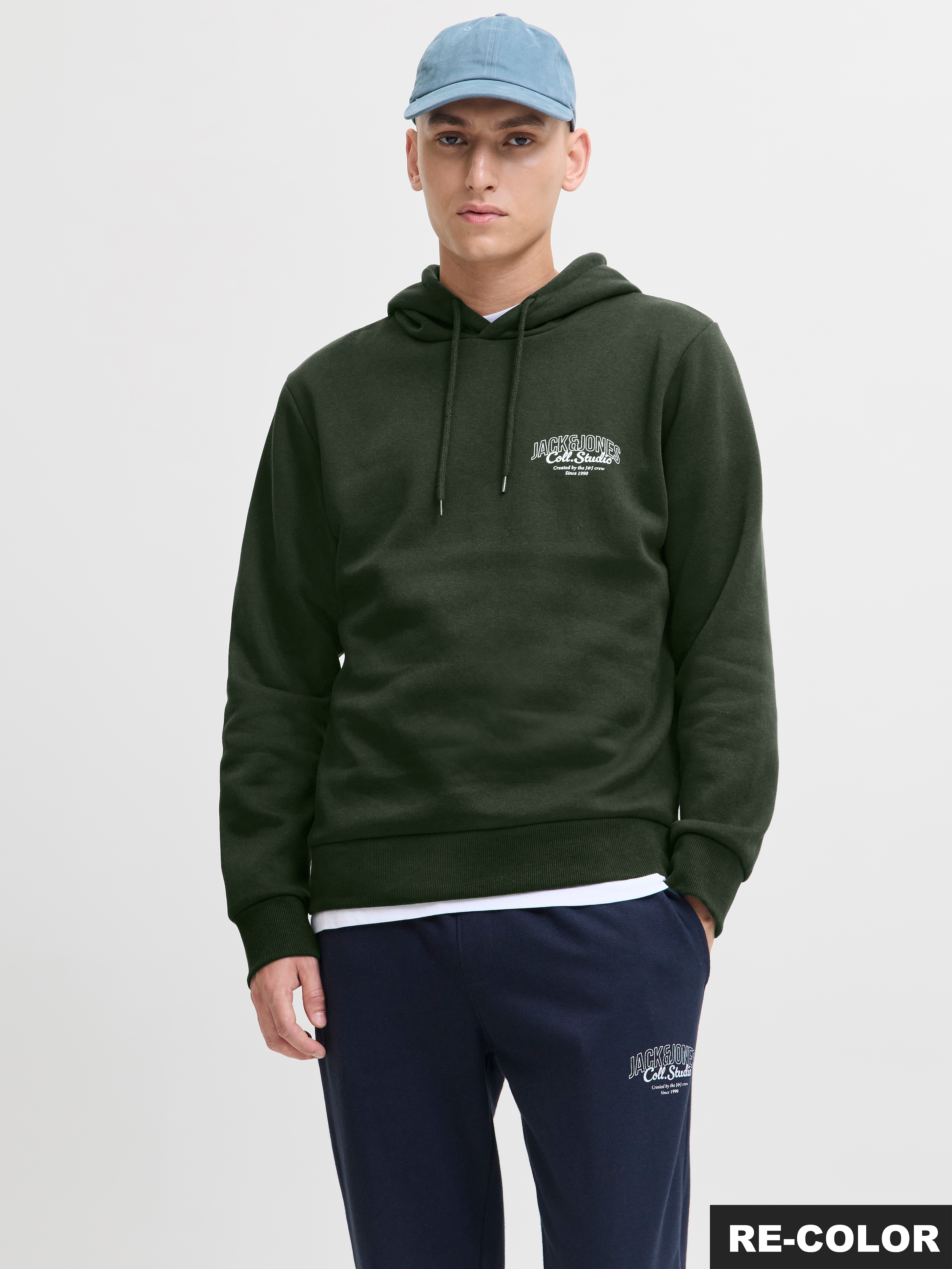 Jack & Jones Kapuzensweatshirt »JJMAKOTO SWEAT HOOD«
