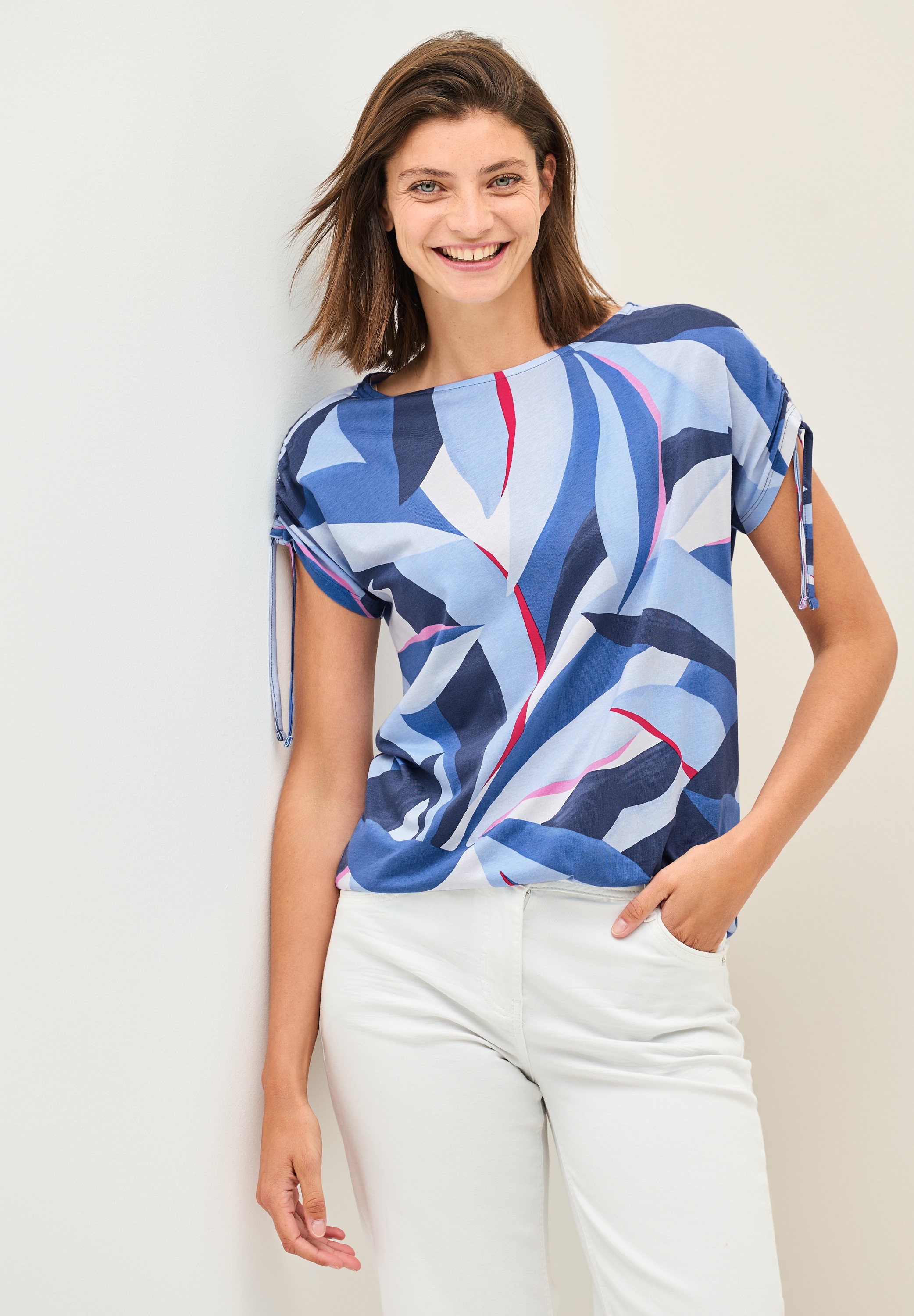 Cecil T-Shirt, mit All-Over Print