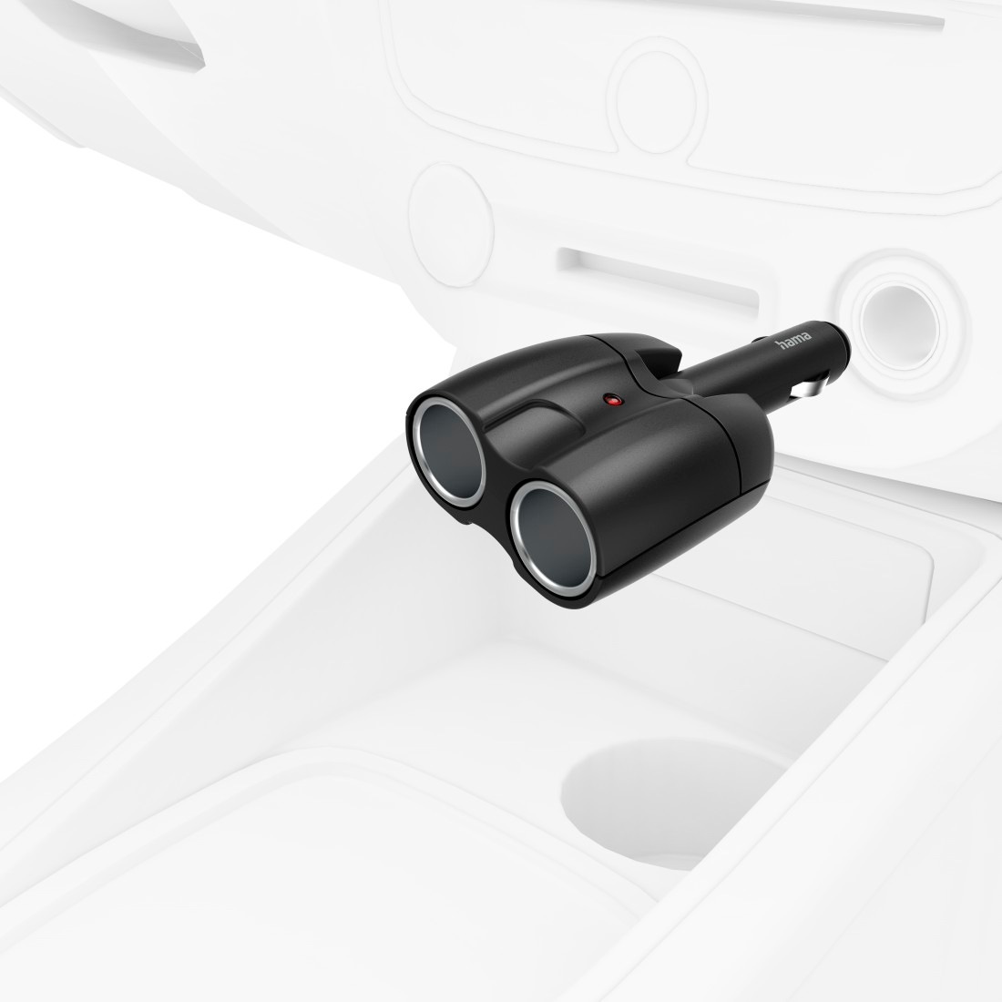 Hama KFZ-Adapter »Verteiler UNIVERSAL fach für KFZ 12V, Zigarettenanzüderbuchse Adapter« 2 online | kaufen Auto