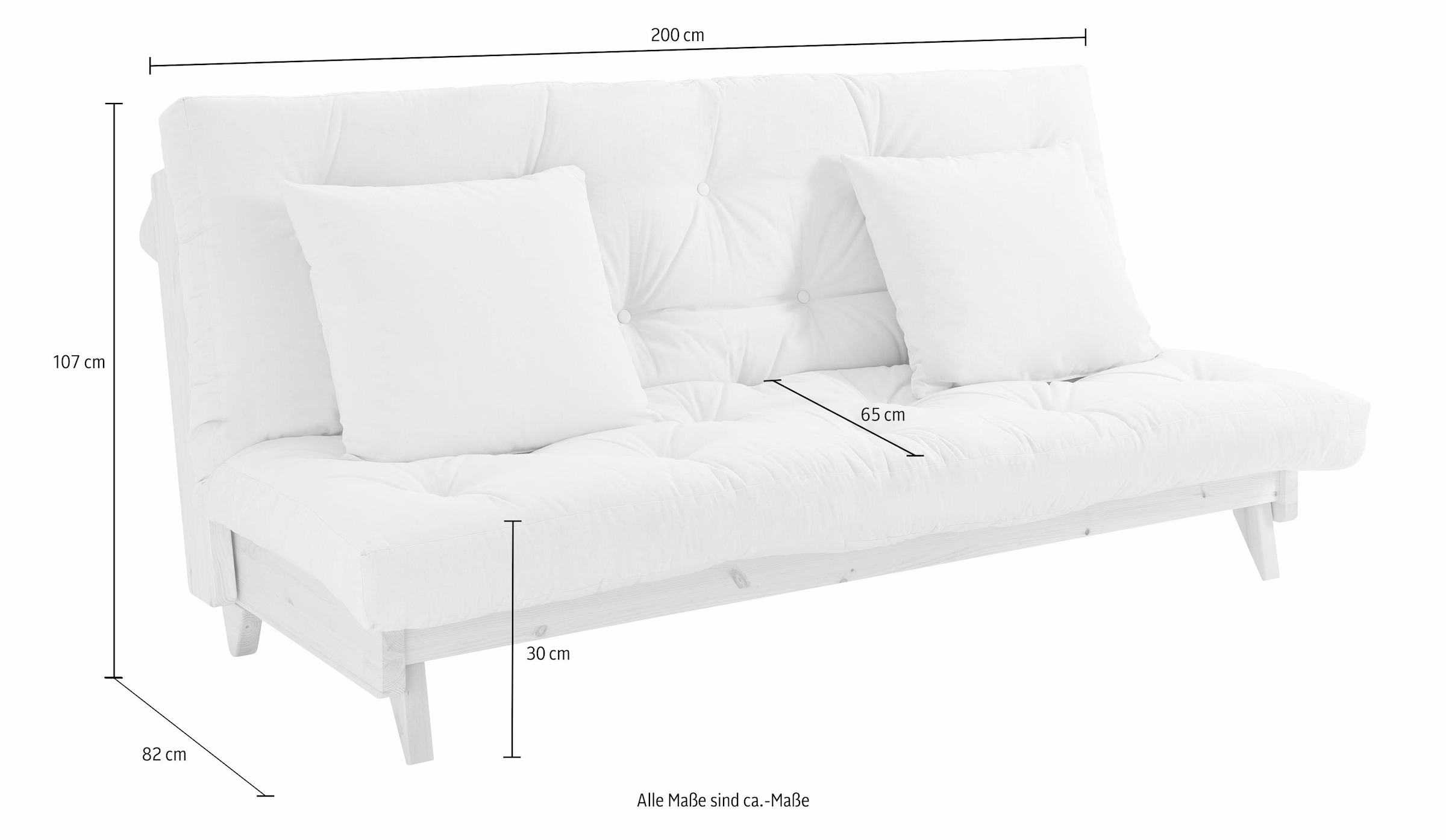 Karup Design Schlafsofa »Fresh«, inkl. Futonmatratze