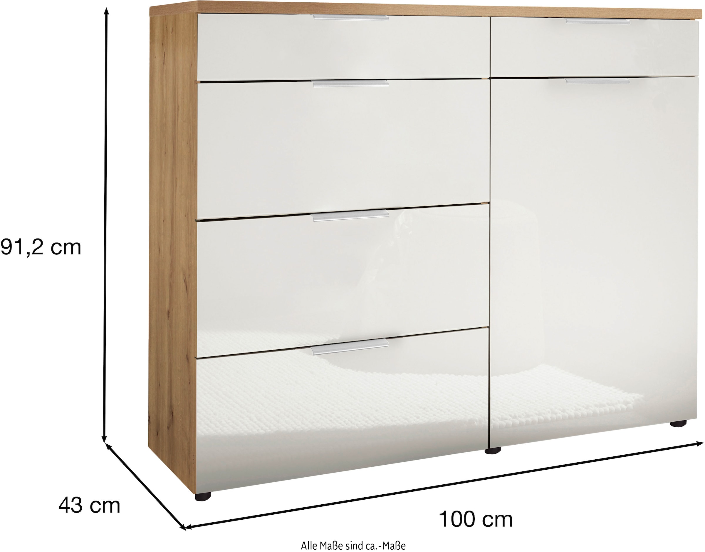WIEMANN Kombikommode »Como« vormontiert