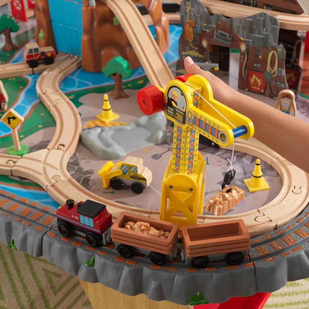 KidKraft® Spieltisch »Wasserfall Eisenbahntisch & Spielset«