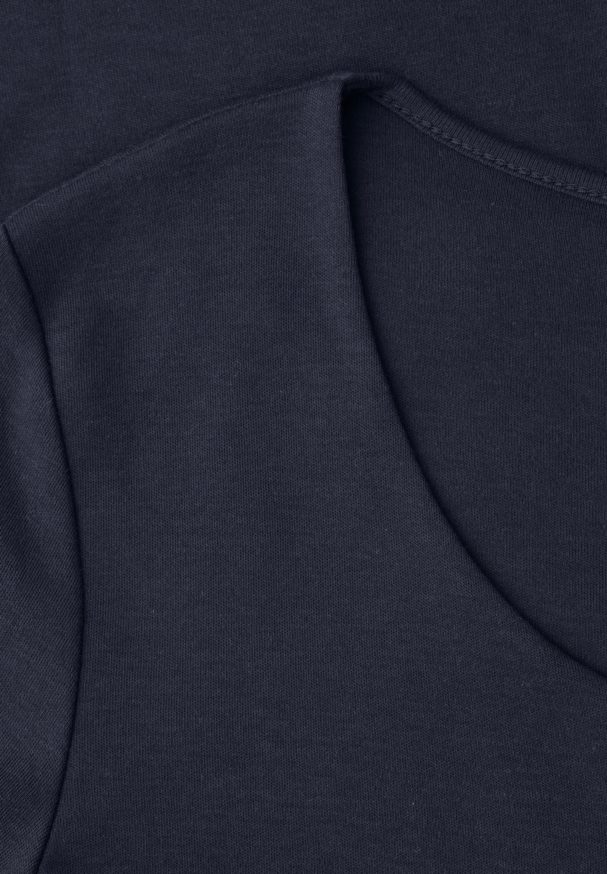 STREET ONE Kurzarmshirt »Style Ada« Sommershirt mit Herz-Ausschnitt