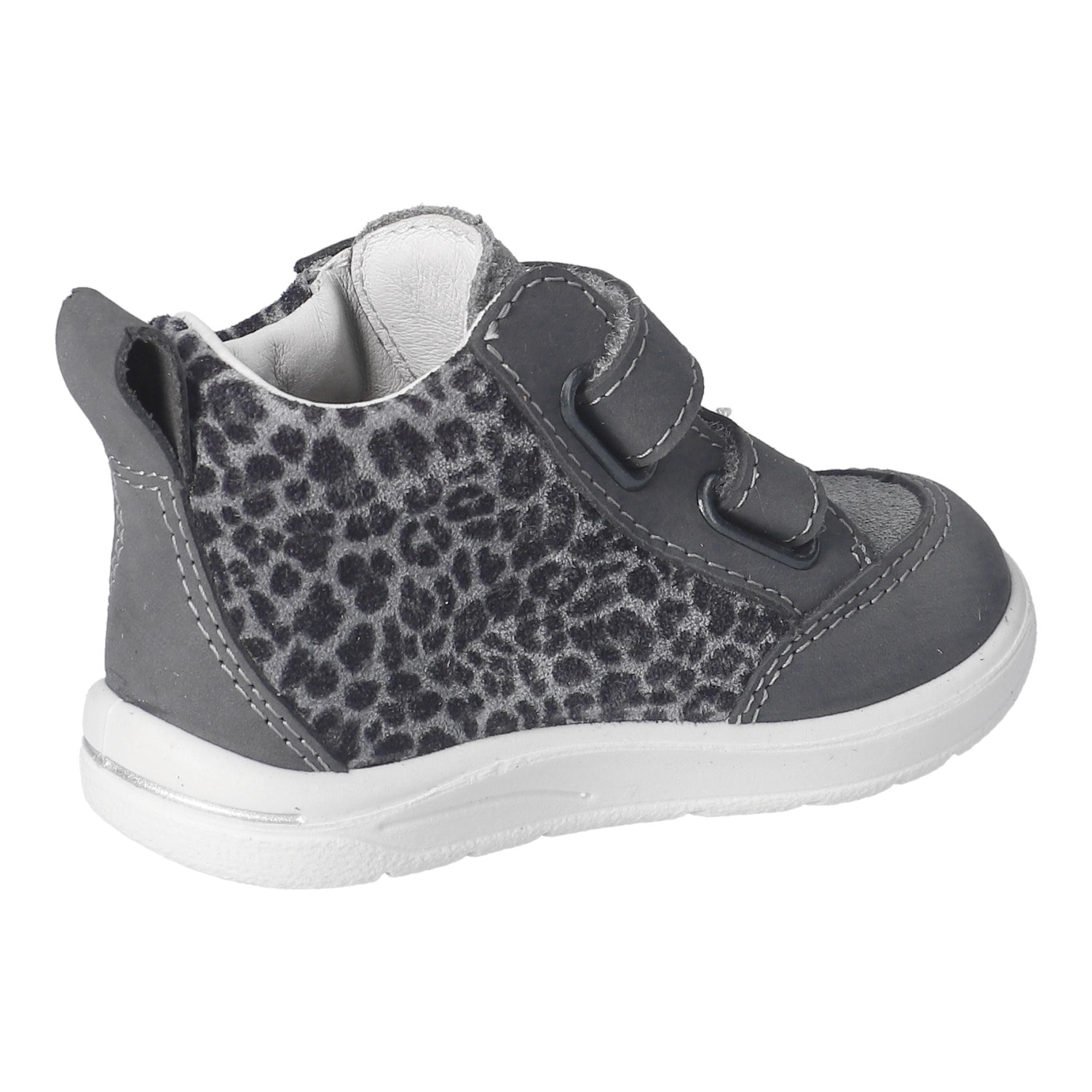 PEPINO by RICOSTA Sneaker »LIA, WMS: mittel«  Klettschuh, Babyschuh mit Kontrastbesatz, Größenschablone zum Download