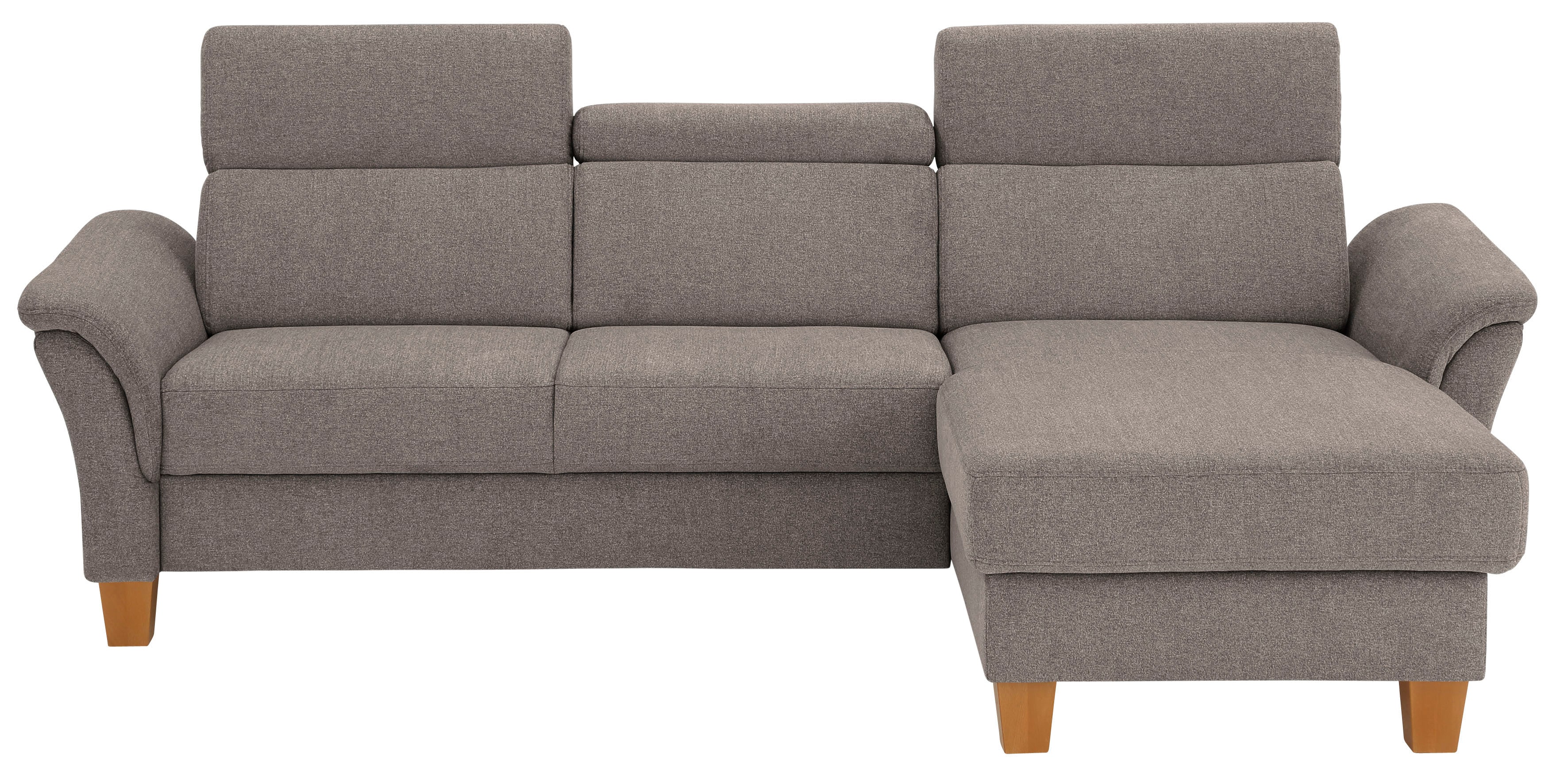OTTO home Ecksofa "Conville L-Form" Federkern, wahlweise mit Schlaffunktion und Bettkasten bzw. Stauraum