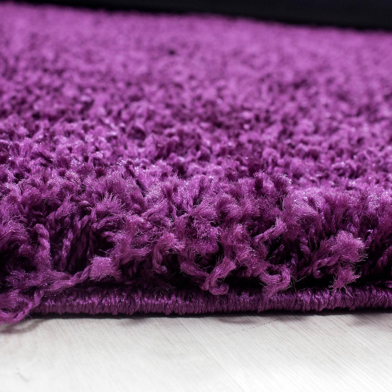 Ayyildiz Teppiche Hochflor-Teppich »Life Shaggy 1500«, rund, 30 mm Höhe, auch in rechteckig, Wohnzimmer, Langflor, große Farbauswahl