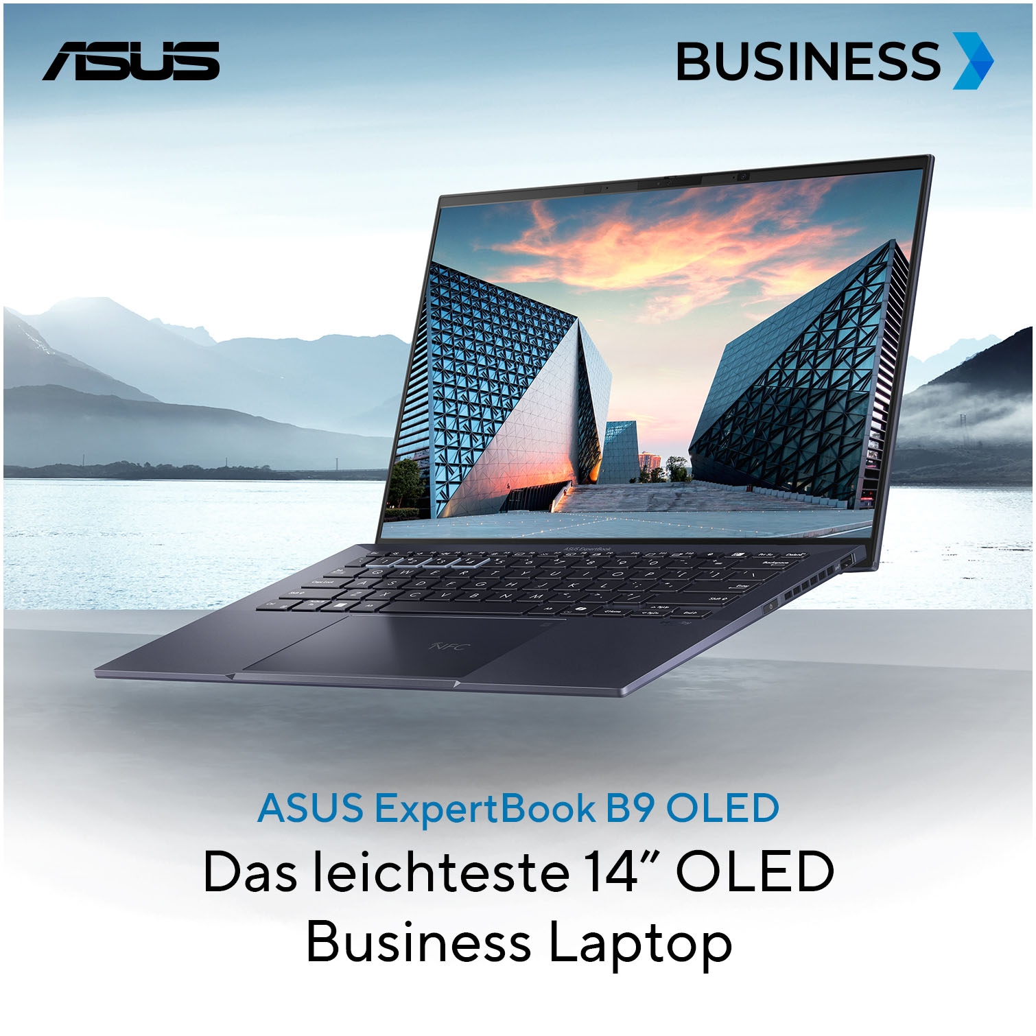Asus Business-Notebook »ExpertBook B9 B9403CVAR-PP1735X« 35,6 cm / 14 ″ Intel Core 7 Intel Graphics 512 GB SSD