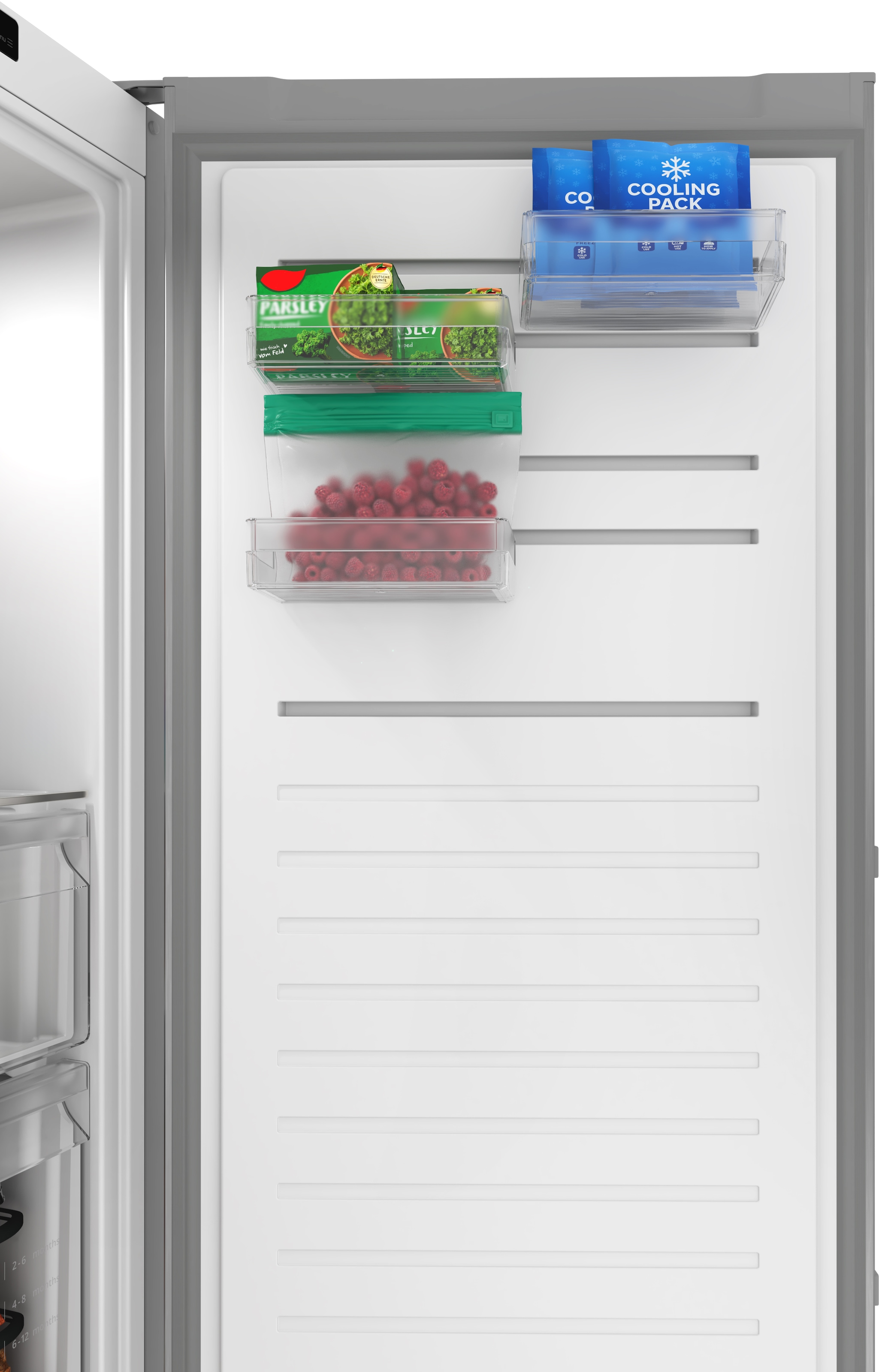 BOSCH Gefrierschrank Serie 4 »GSN36VLDG« 186,2 cm hoch 59,5 cm breit Nie wieder abtauen mit leisem No Frost Gefrierschrank.