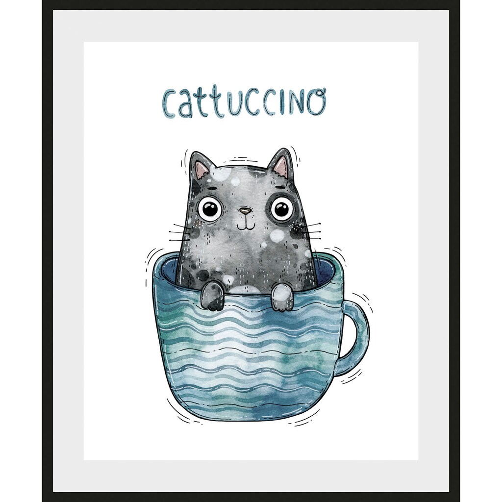 queence Bild »Cattucino«, Katze, (1 St.)