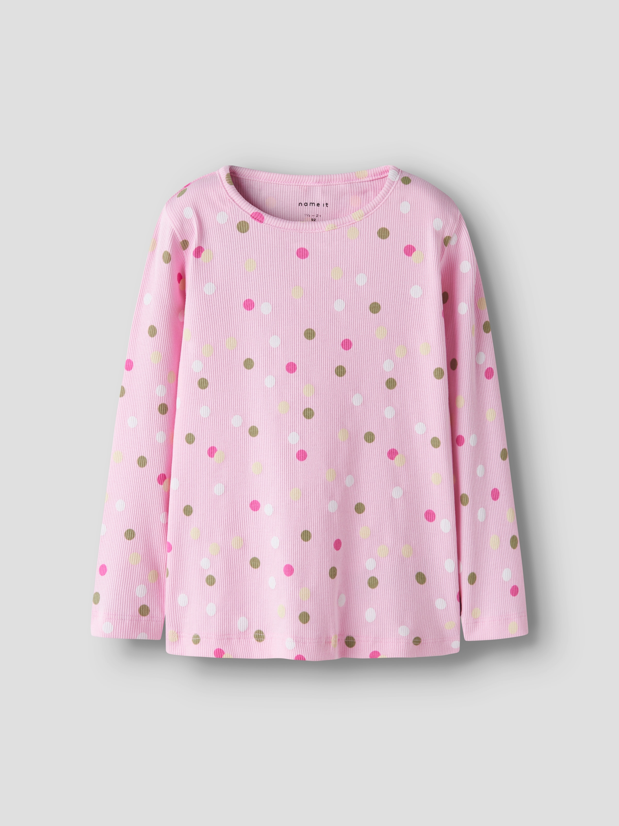 Name It Langarmshirt »NMFDOTTIA LS SLIM TOP«