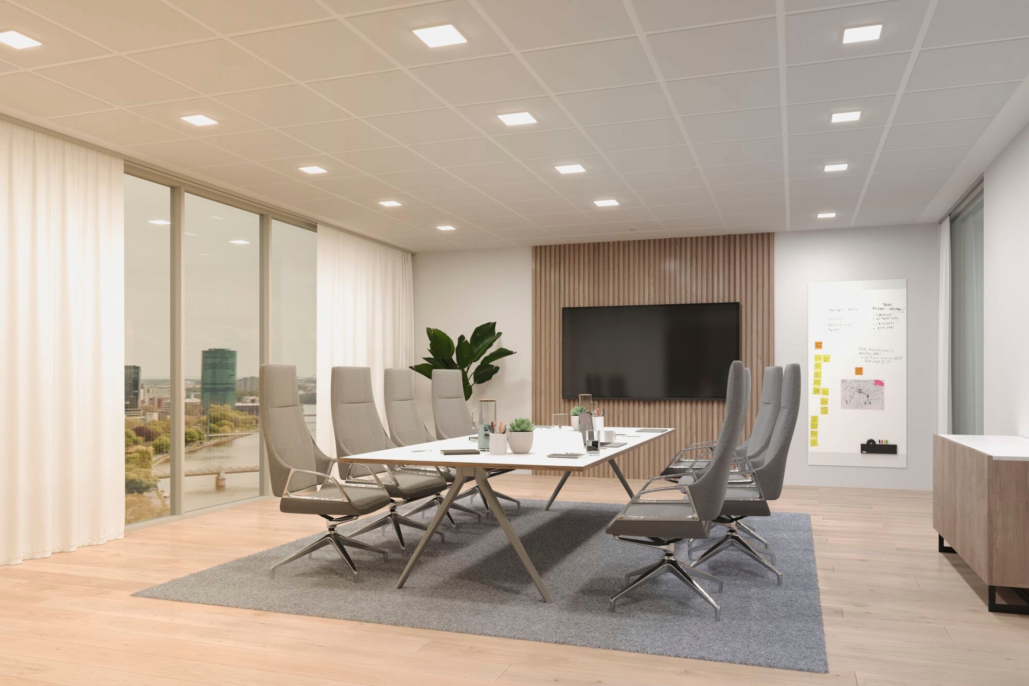 Paulmann LED Einbauleuchte »Veluna VariFit Edge IP44 eckig 90x90mm 500lm 4000K Weiß dimmbar«, 1 flammig, LED Einbaupanel IP44 eckig 90x90mm 500lm 4000K Weiß dimmbar