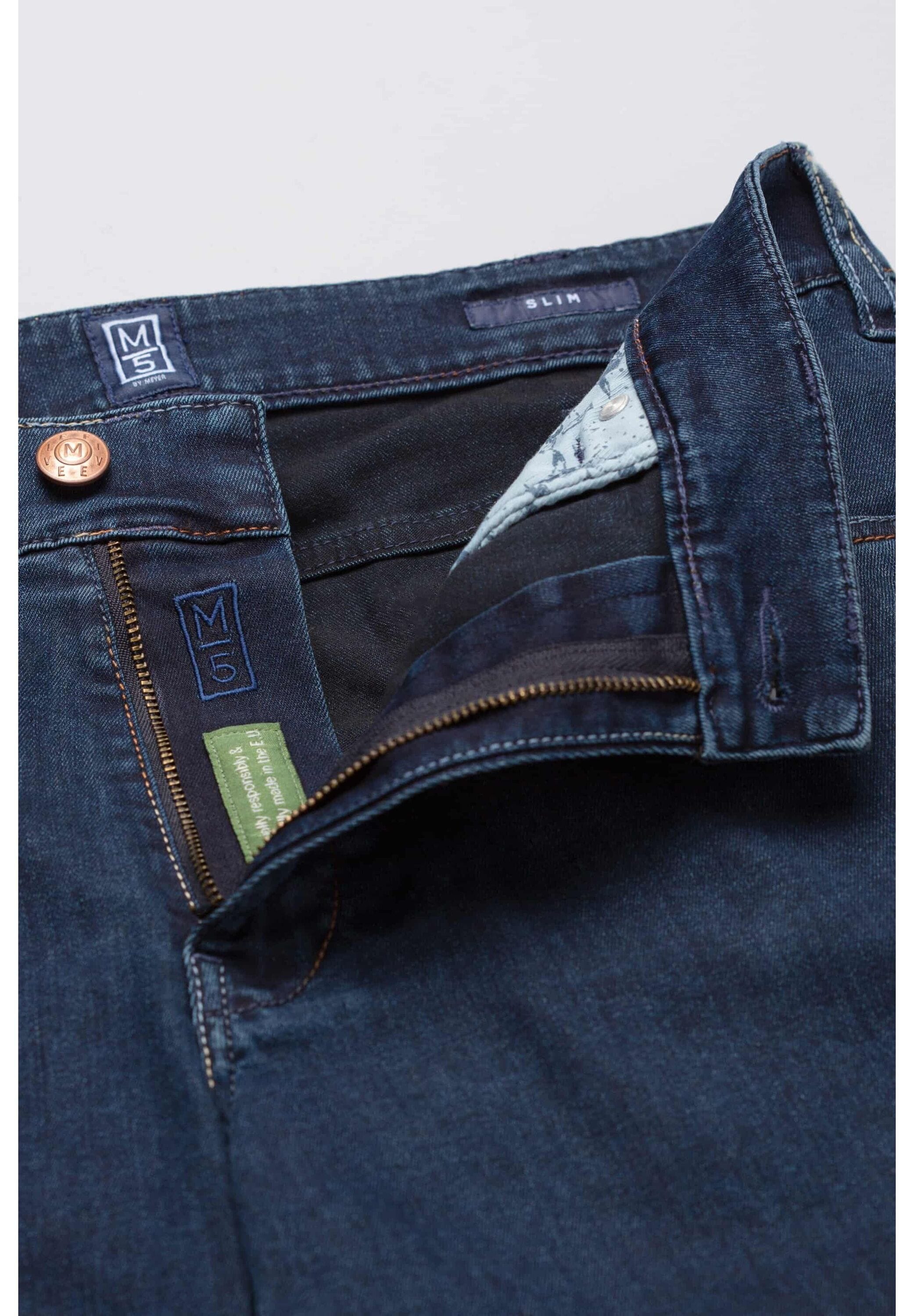 MEYER 5-Pocket-Jeans »MEYER Jeans« M5 Slim aus Bio-Baumwolle