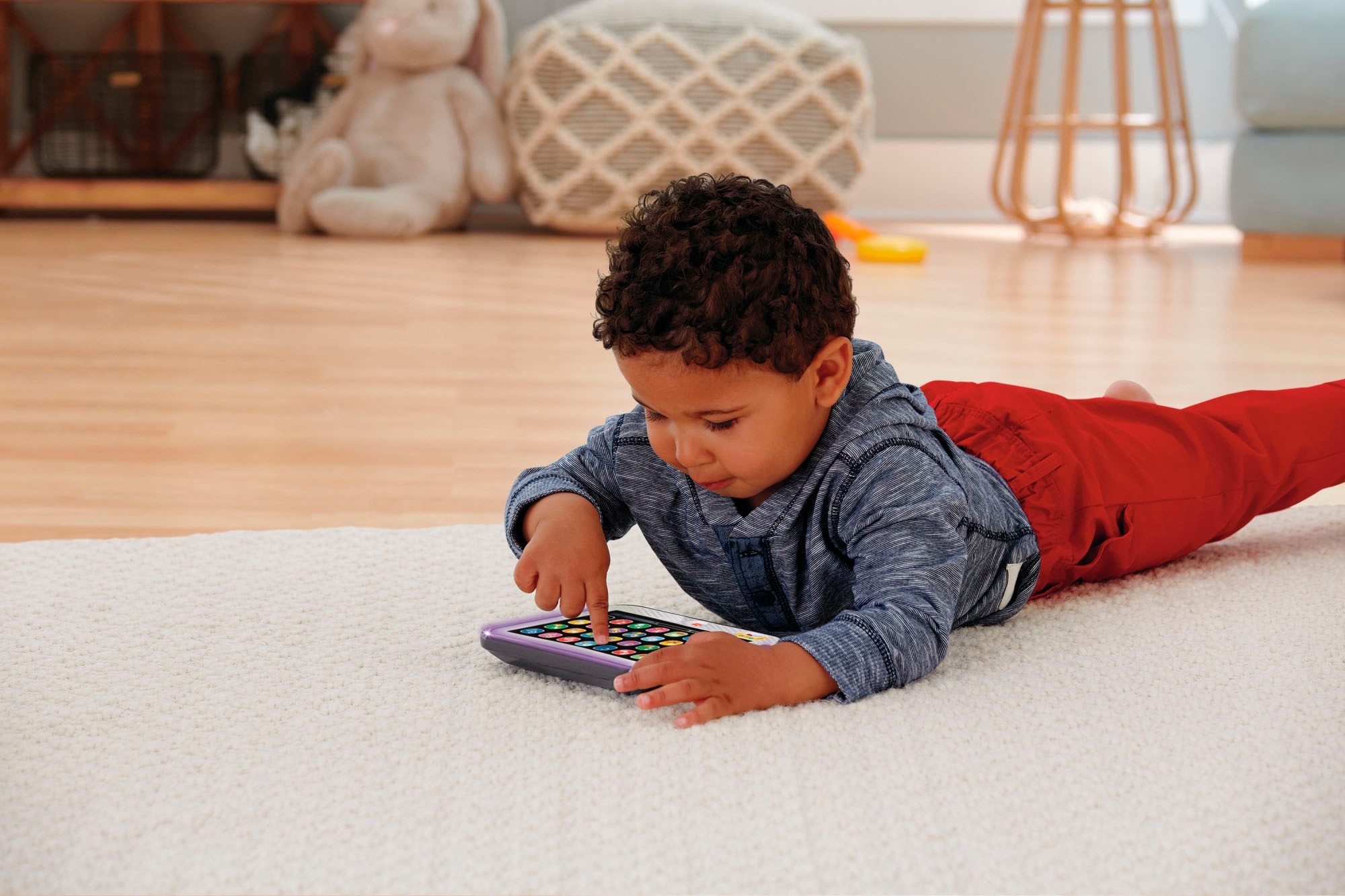 Fisher-Price® Lernspielzeug »Lernspaß Smart Stages Tablet«, mit Licht und Sound