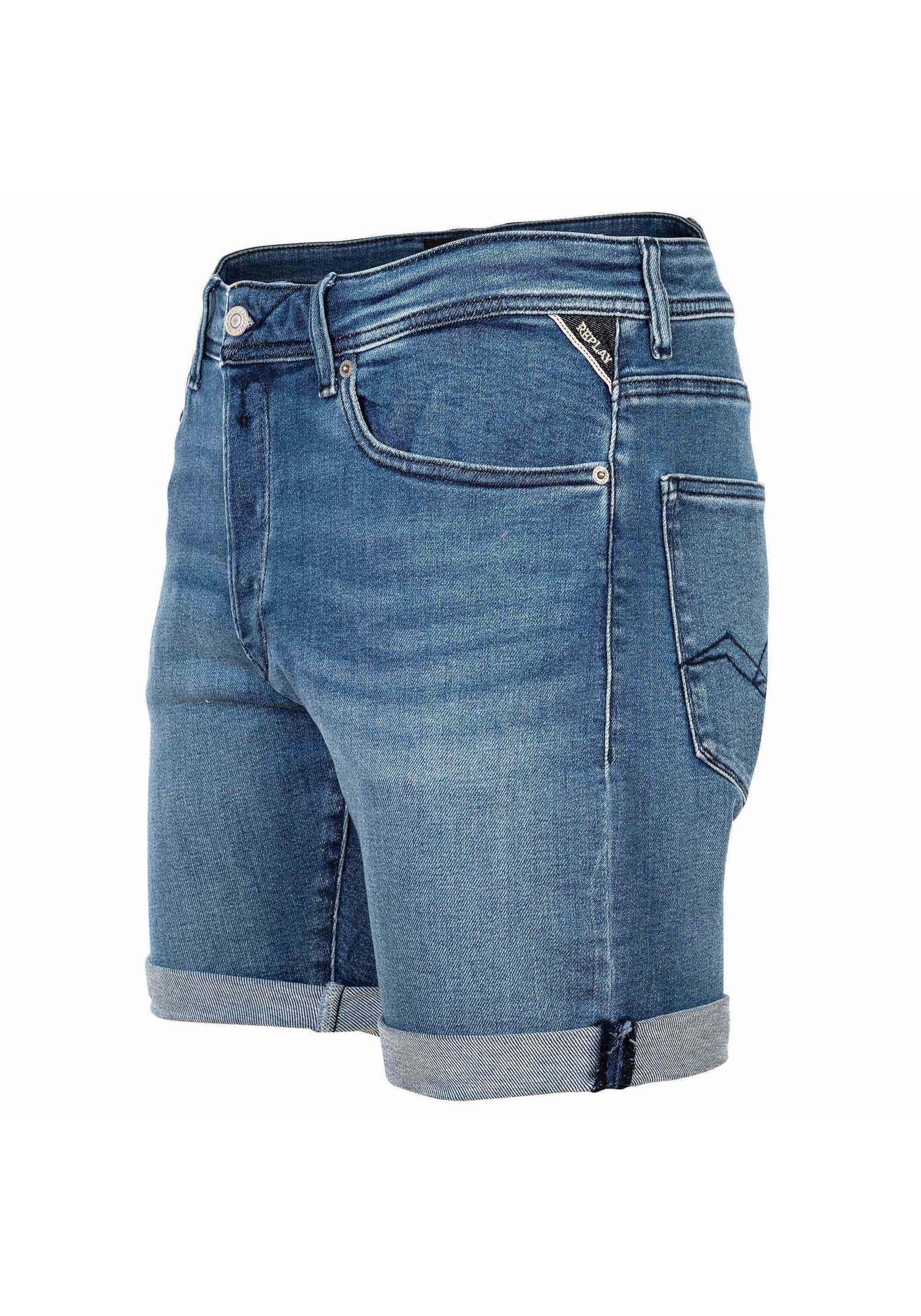 Replay Bermudas »Bermuda-Shorts POWER Stretch Denim 1er Pack«