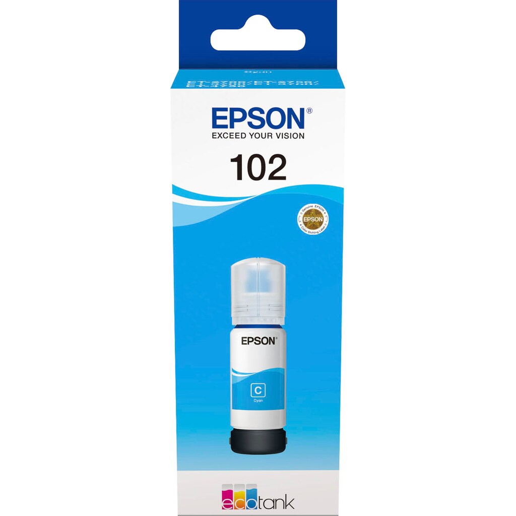 Epson Nachfülltinte »102 EcoTank«, für EPSON