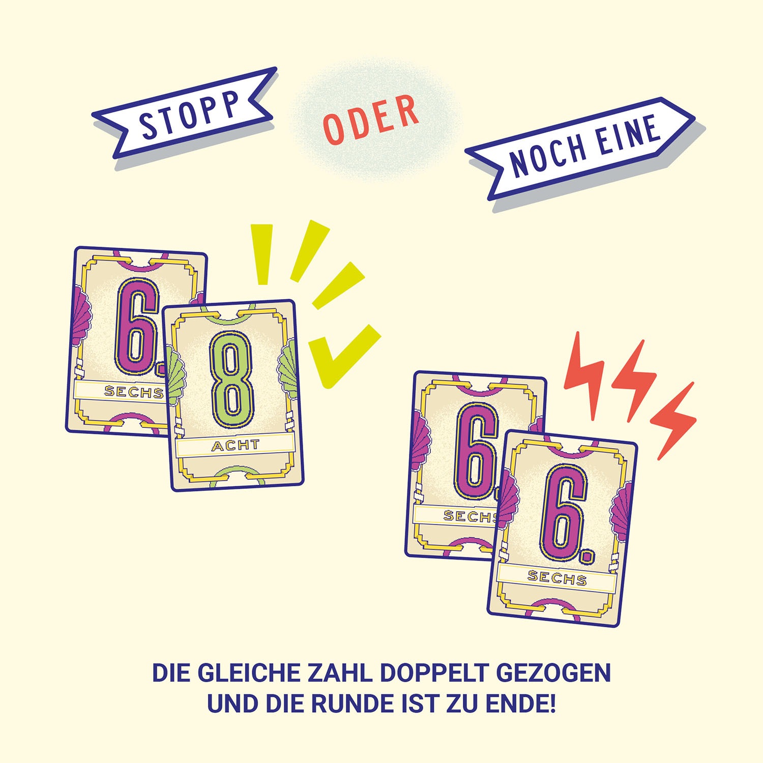 Kosmos Spiel »Flip 7 Voll Fies!«