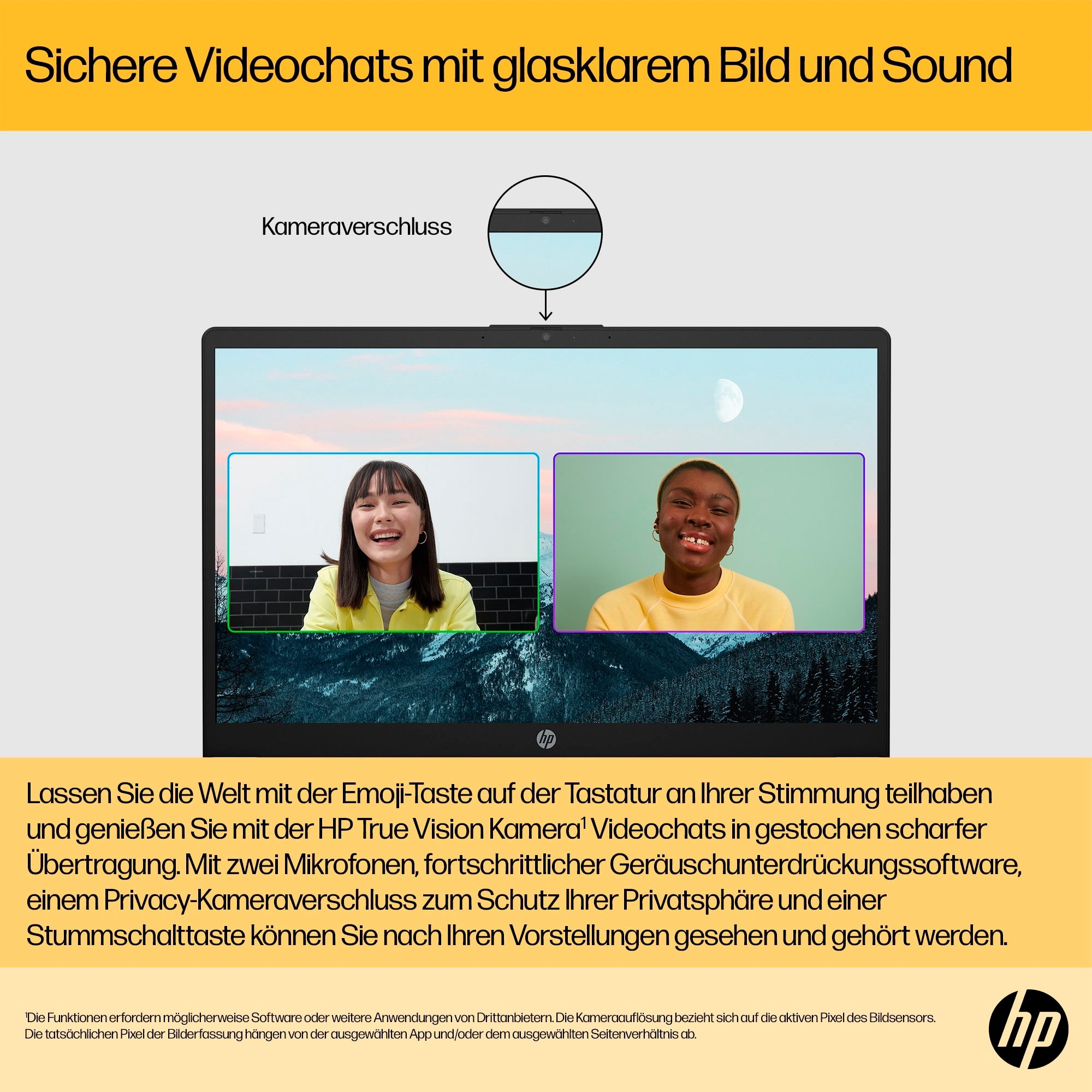 HP Notebook »15-fc0230ng«, 39,6 cm, / 15,6 Zoll, AMD, Ryzen 3, Radeon Graphics, 512 GB SSD