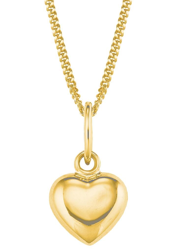 Amor Kette mit Anhänger »Little Golden Heart, 2013969«, Made in Germany