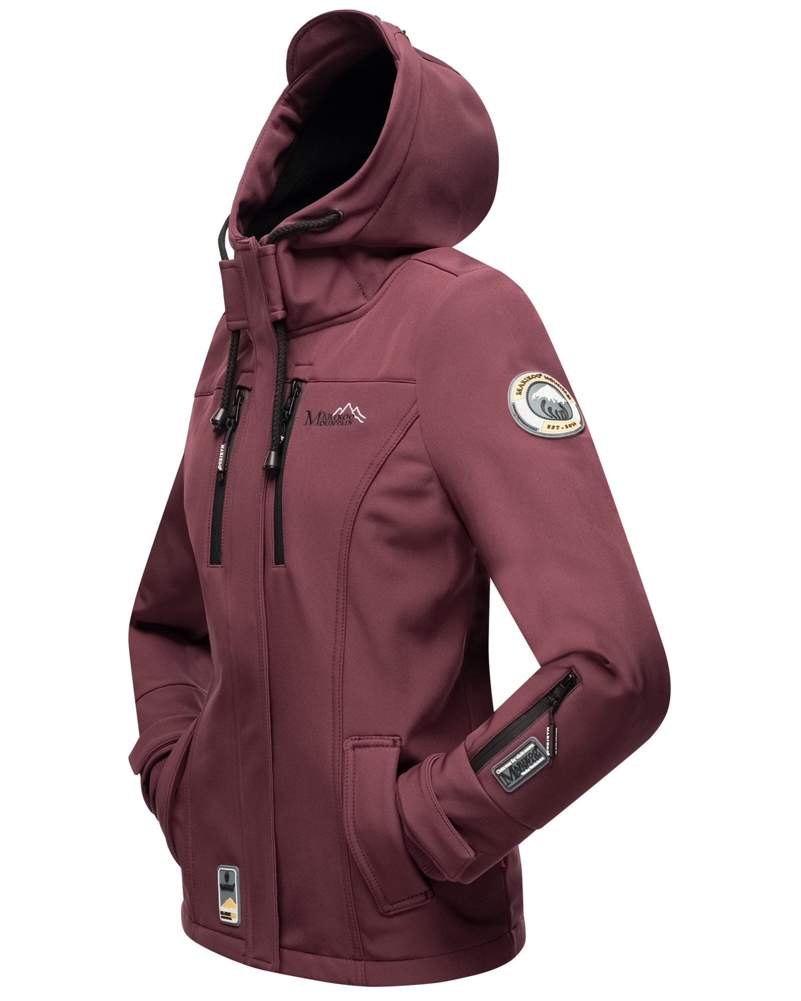 Marikoo Softshelljacke »Marikoo Kleinezicke Damen Softshell Jacke B864«