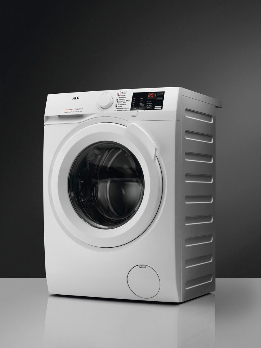 AEG Waschmaschine »L6FA68FL«, Serie 6000 mit ProSense-Technologie,  L6FA68FL, 8 kg, 1600 U/min, Hygiene-/ Anti-Allergie Programm mit Dampf mit  3 Jahren XXL Garantie